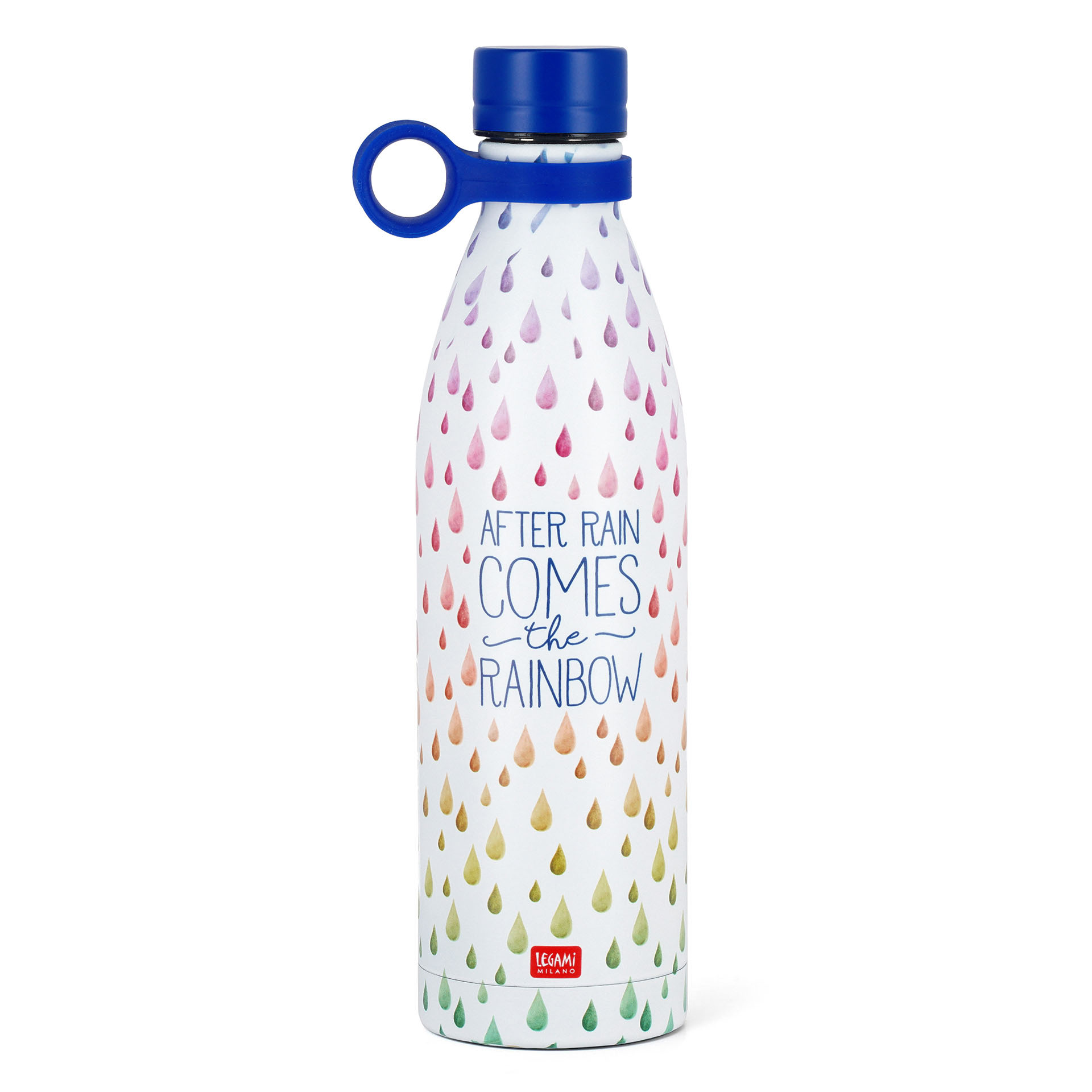 Legami Thermosflasche Trinkflasche 800 ml After Rain Regentropfen