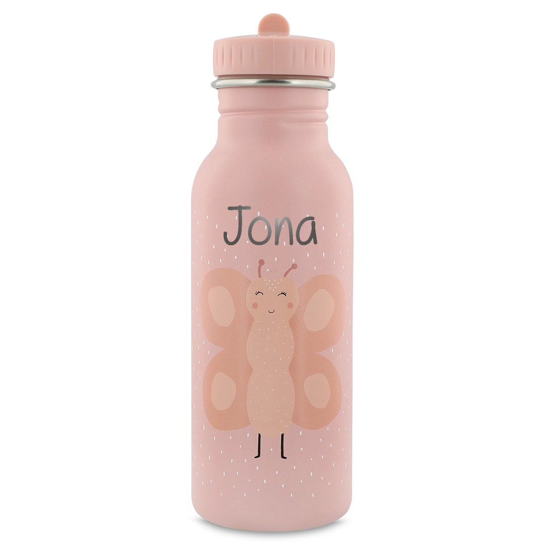 Trixie Trinkflasche aus Edelstahl Schmetterling 500ml personalisiert