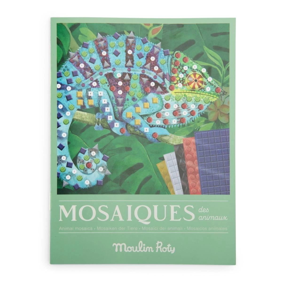 Moulin Roty Mosaik Set Bastelset Tiere