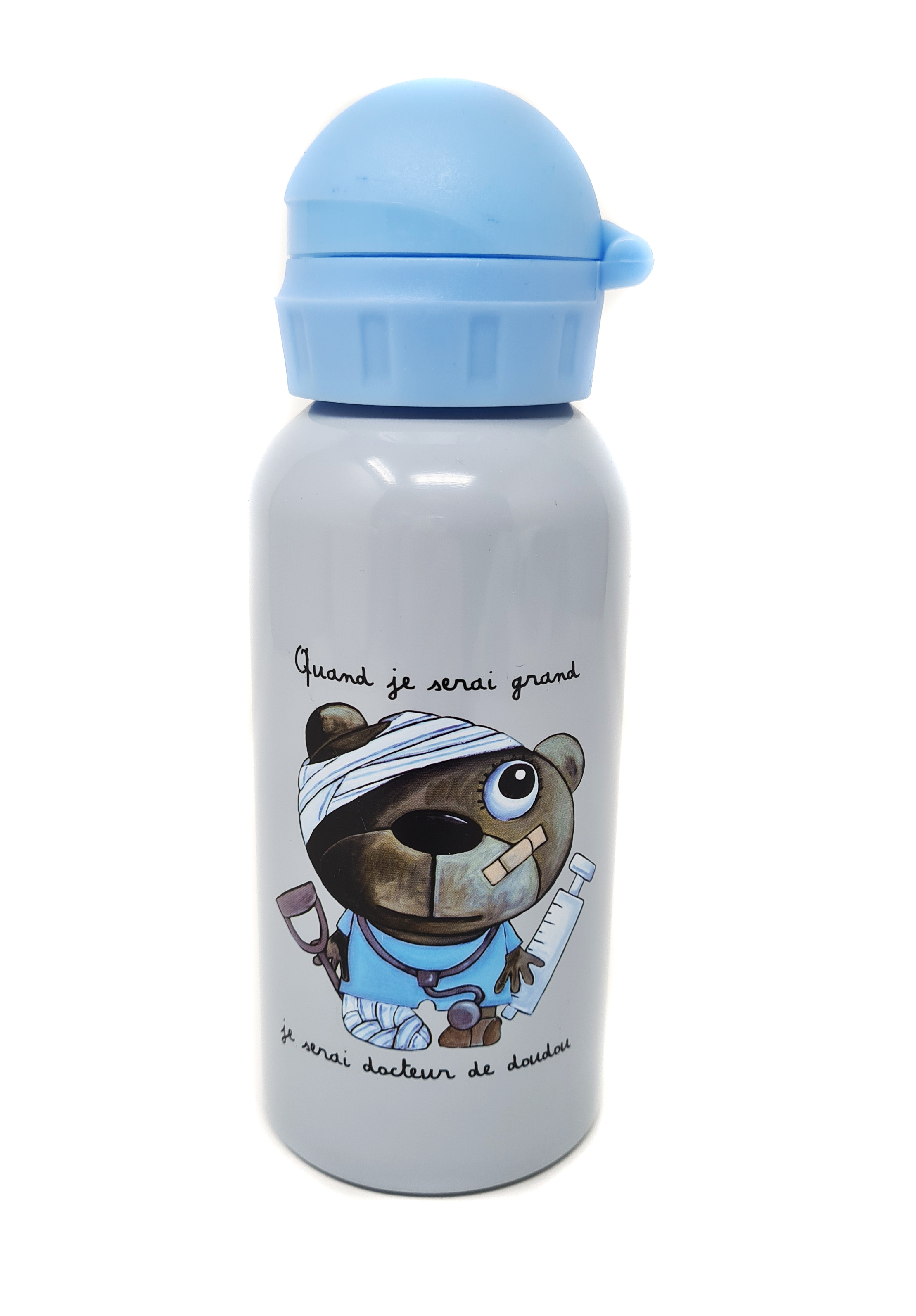 Label'tour Trinkflasche Wasserflasche für Kinder Doktor