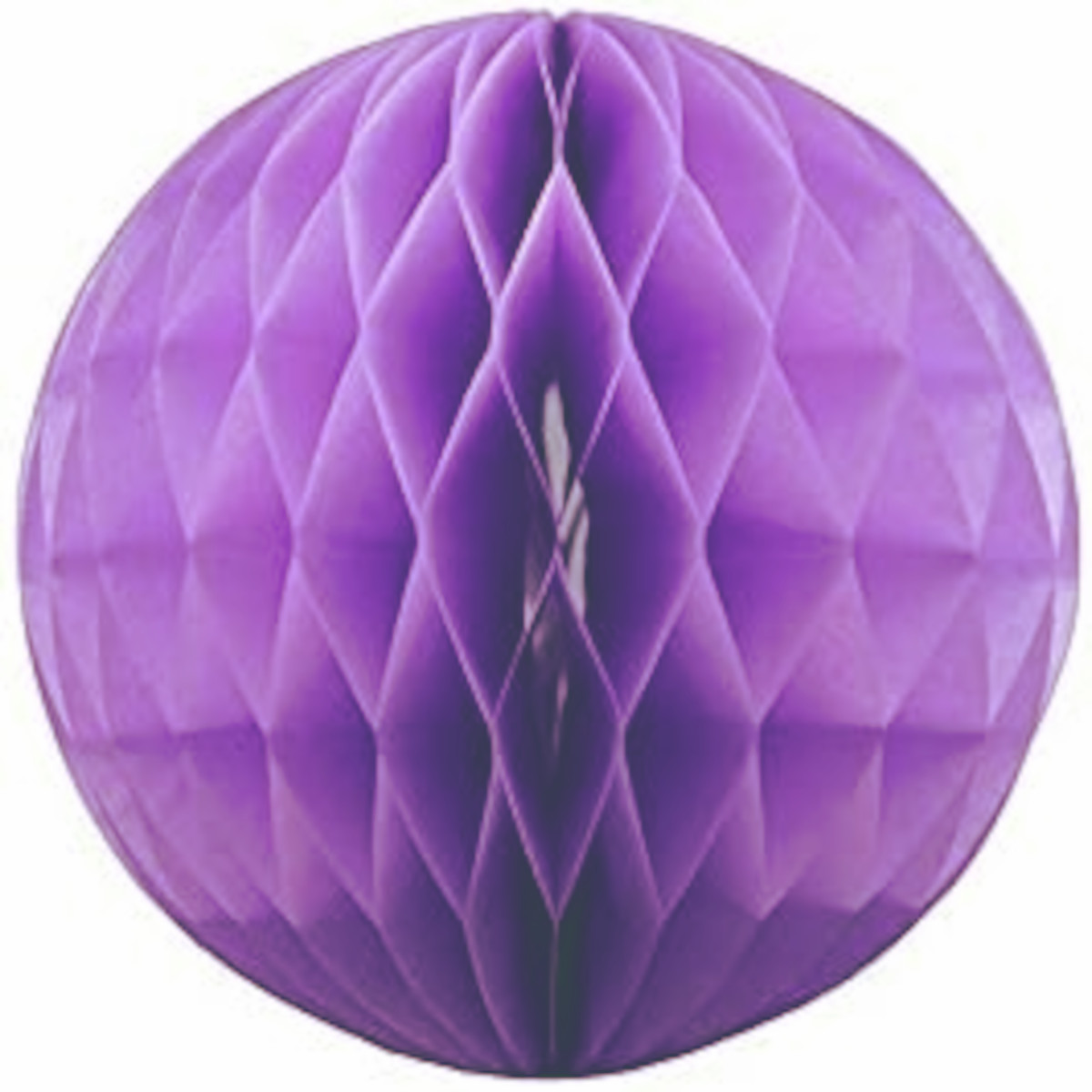 Elfenstall Seidenpapier Wabenball für Ihre Hochzeit oder Party als Dekoration 6 Zoll 15 cm in der Farbe Flieder