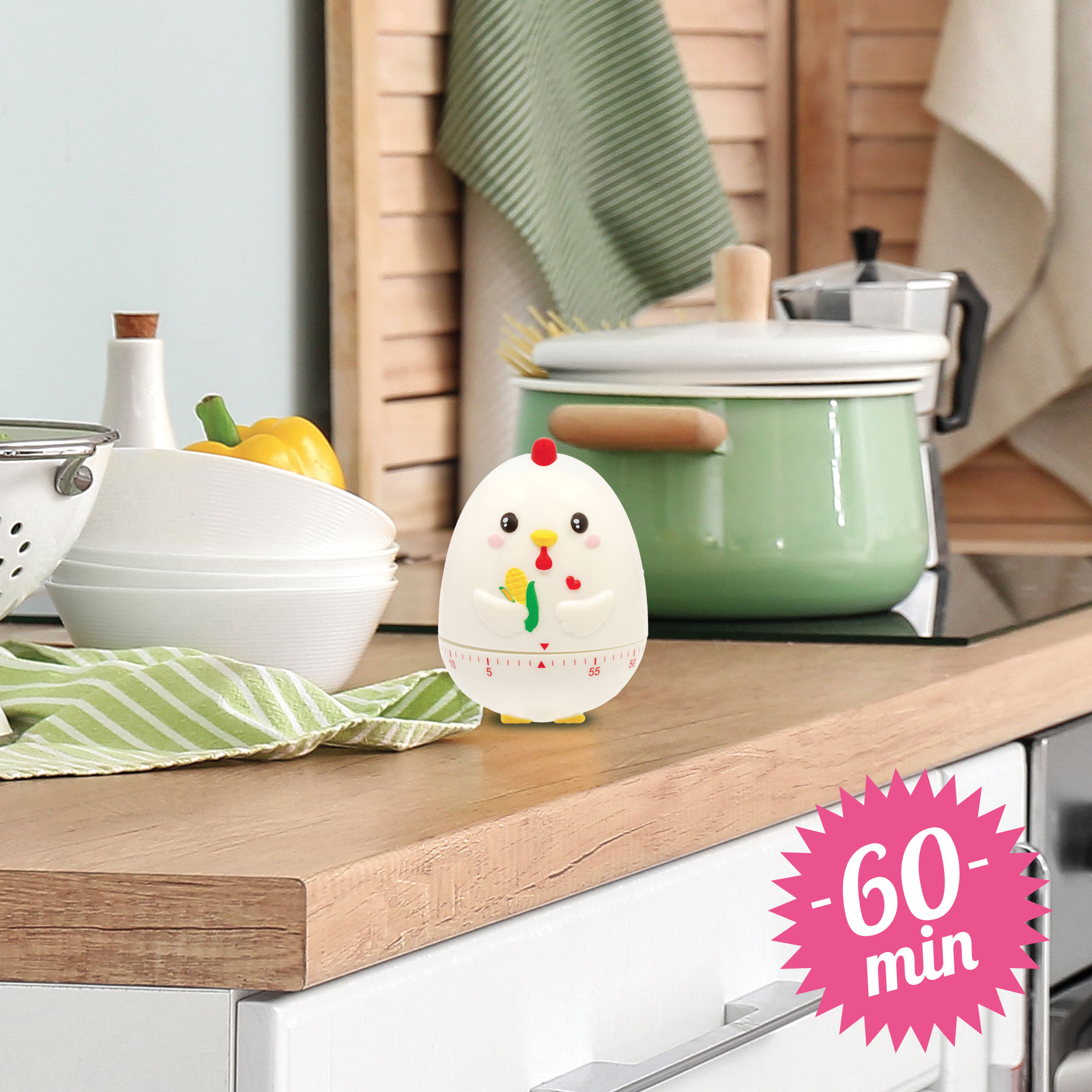 Legami Küchentimer Eieruhr Hen Huhn