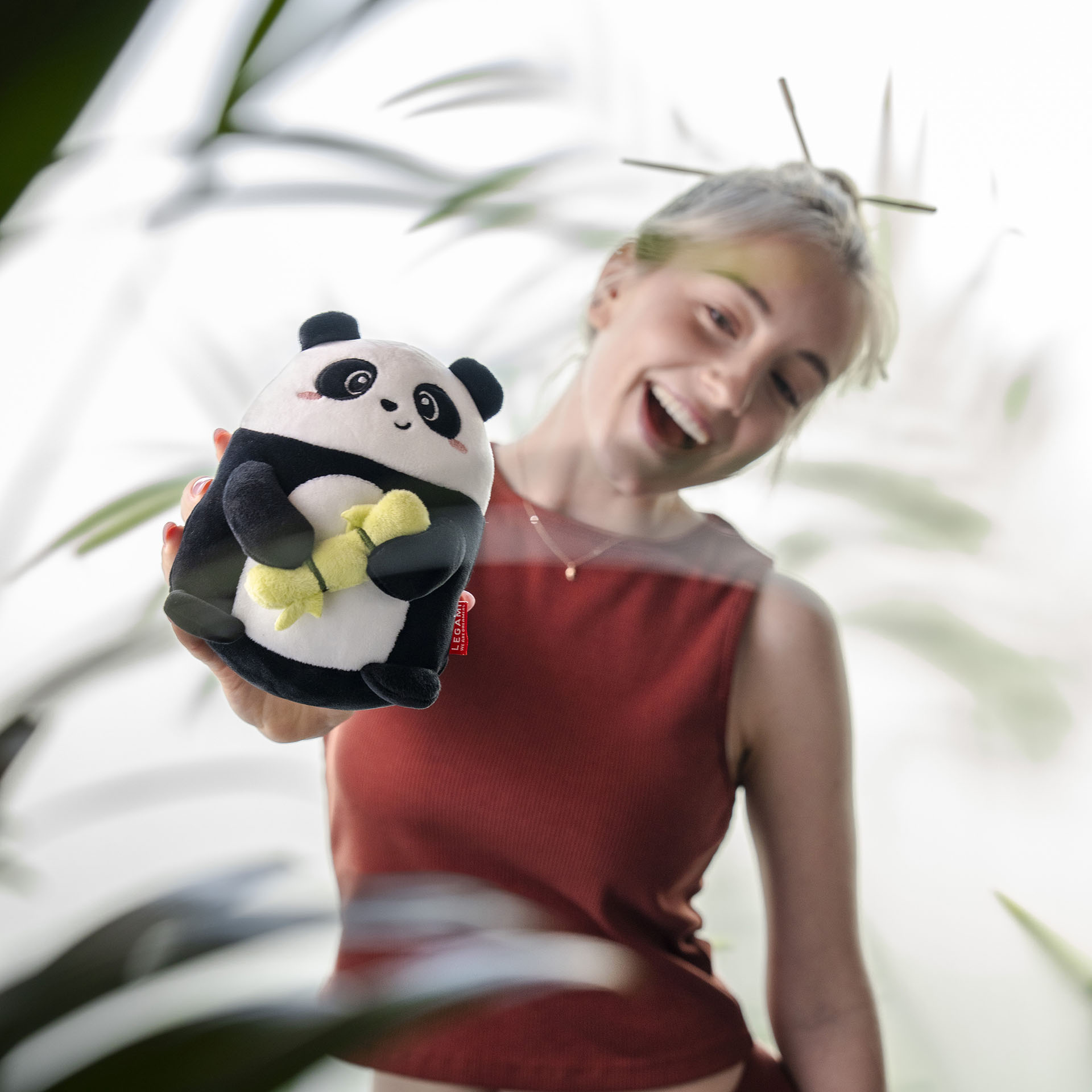 Legami Plüschtier Kuscheltier Super Soft Mini Panda
