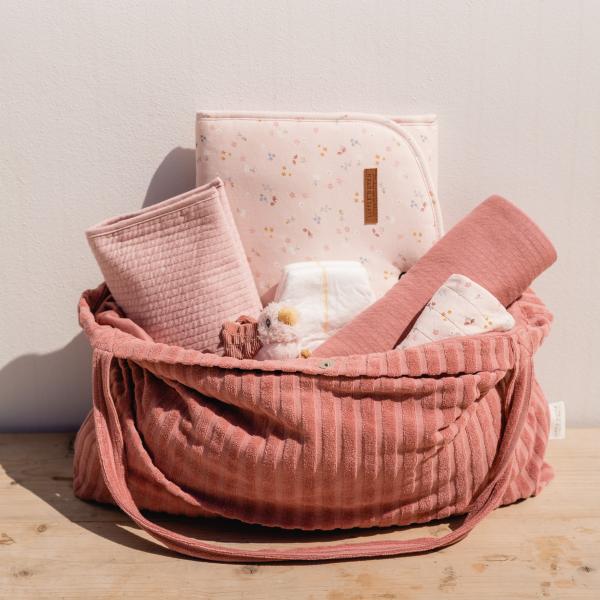 Little Dutch Mom Bag Pure Pink Blush One Size