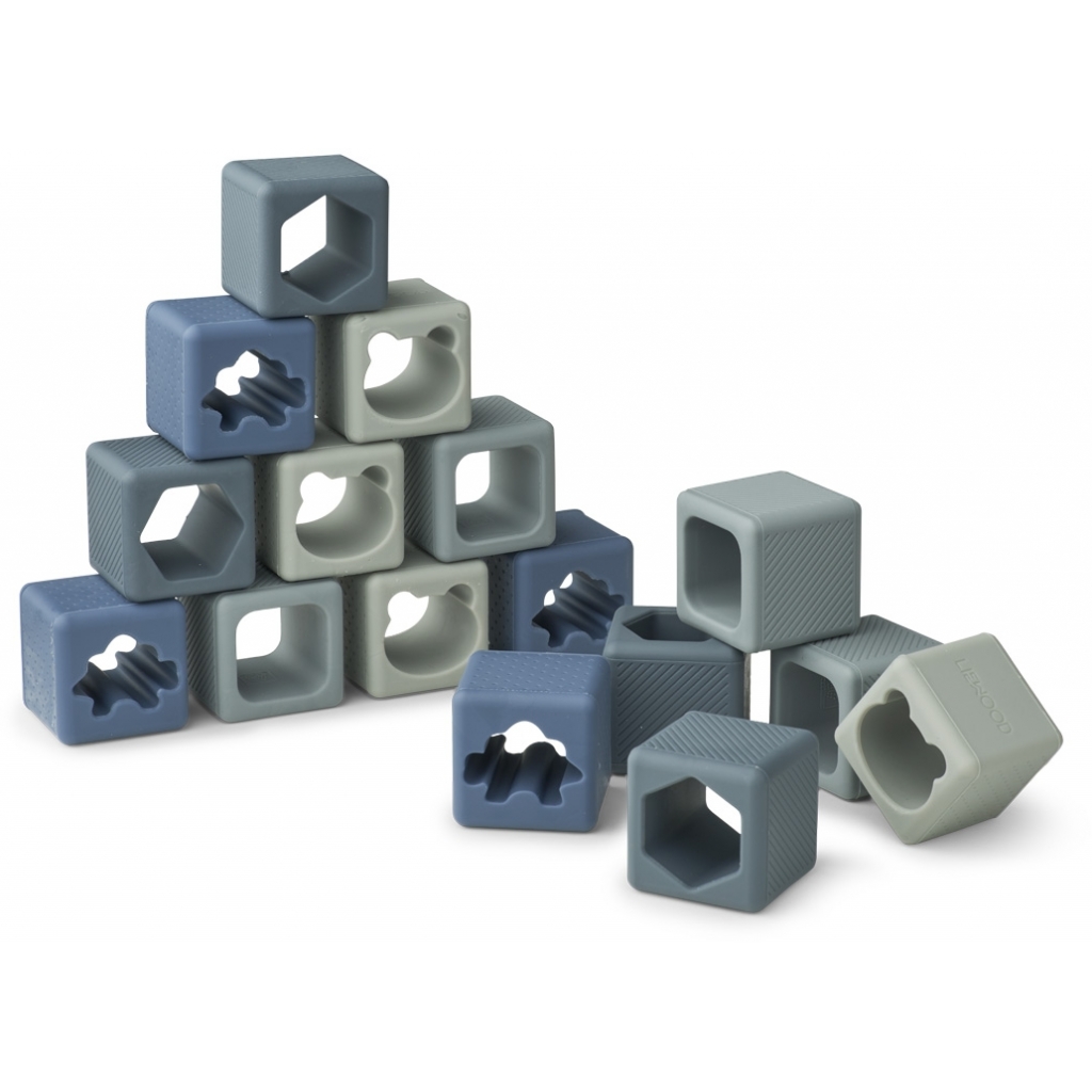 Liewood Bausteine 16er Pack Blue