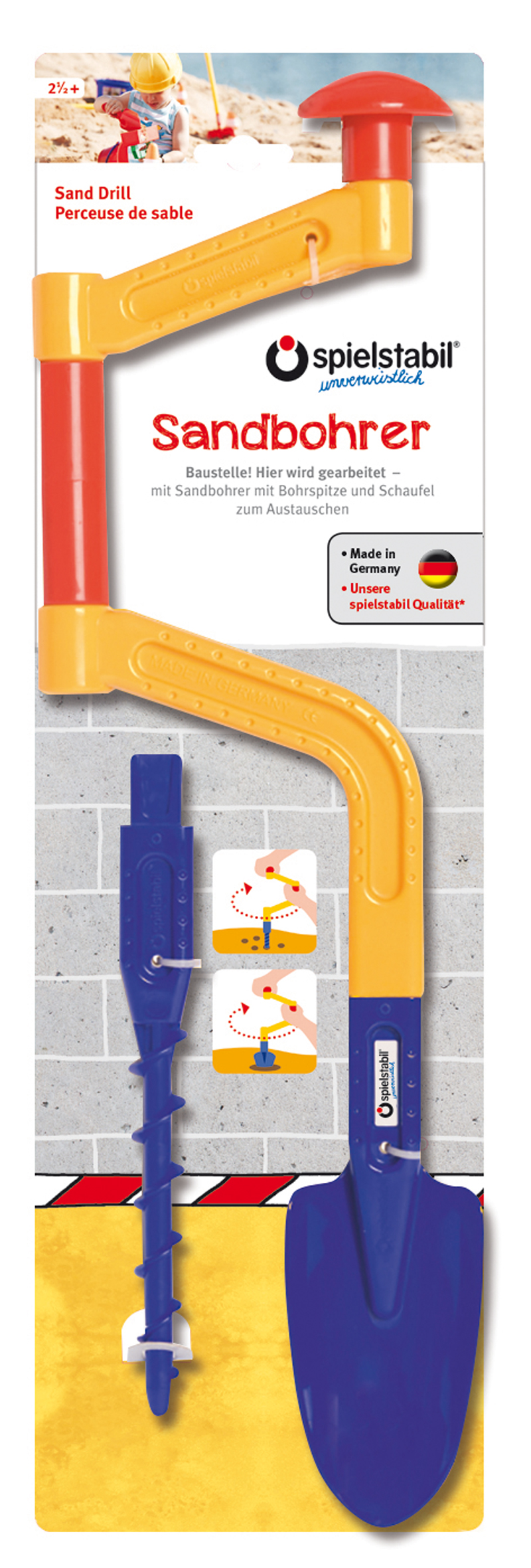 Spielstabil Sandbohrer für den Strand Sandkasten Sandkastenspielzeug Spielstabil Sandbohrer für den Strand Sandkasten Sandkastenspielzeug