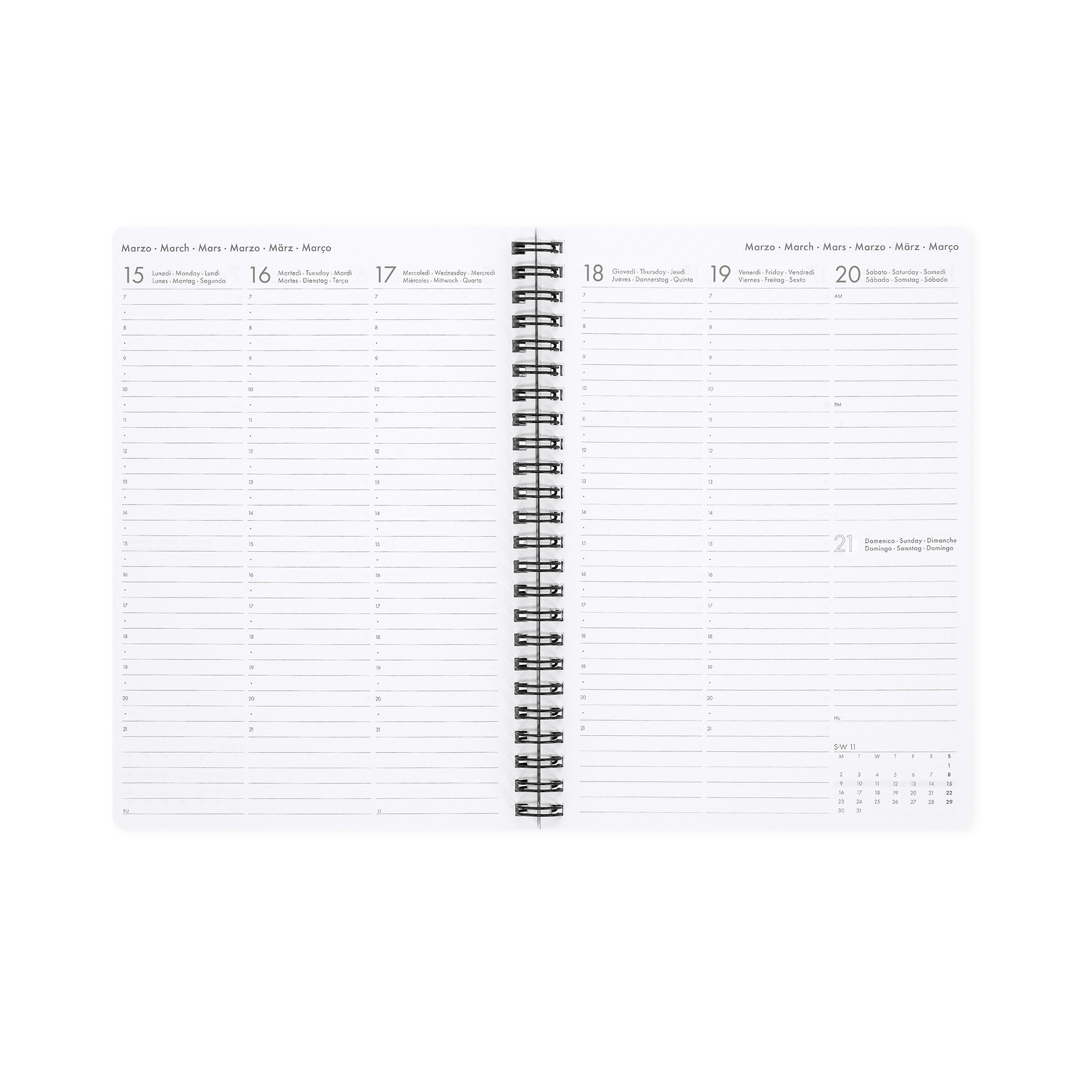 Legami Foto Wochenplaner Kalender 2026/2027 Medium Celestial