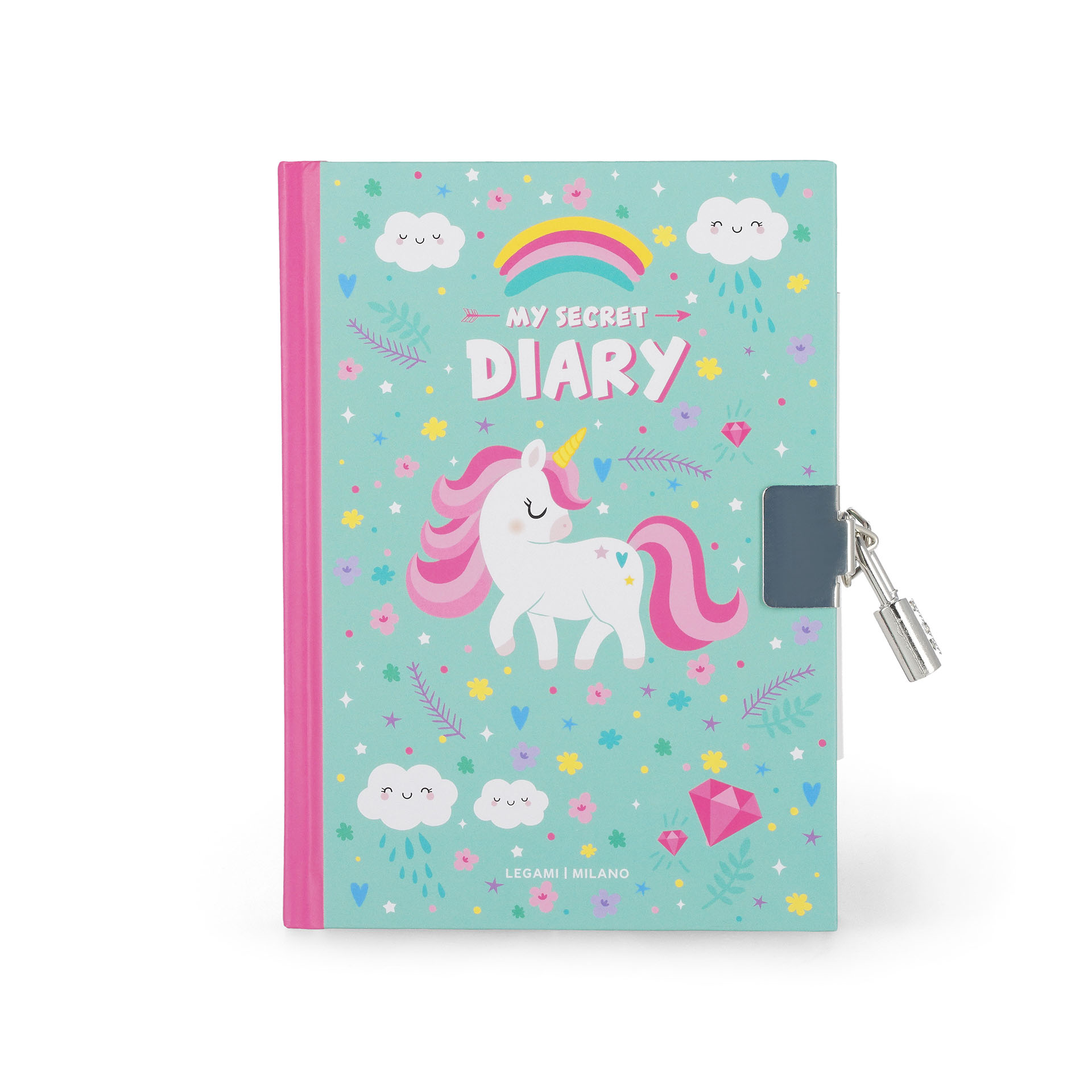 Legami Geheimes Tagebuch mit Vorhängeschloss My Secret Diary Einhorn