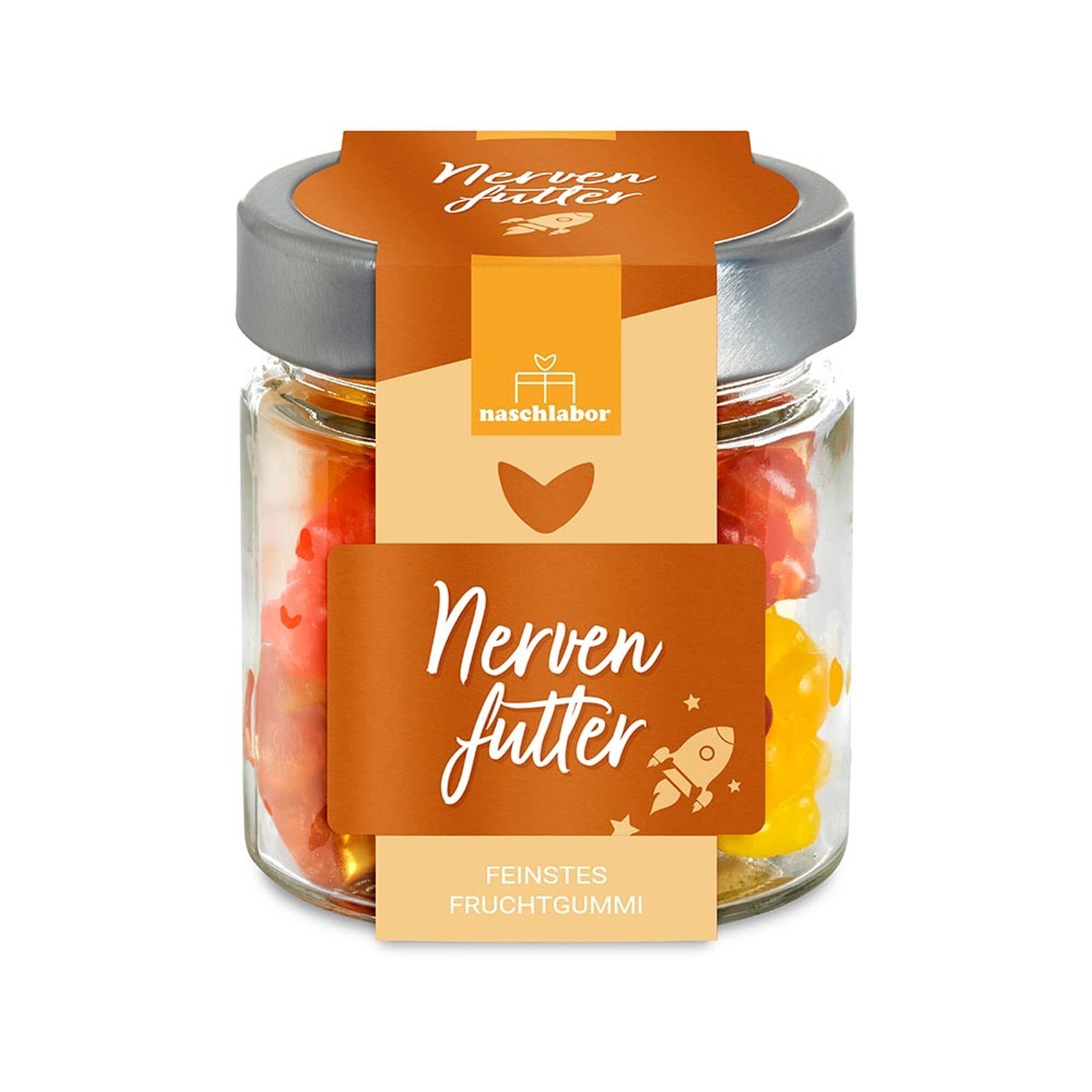 Naschlabor Fruchtgummi Nervenfutter Gummibärchen 120g