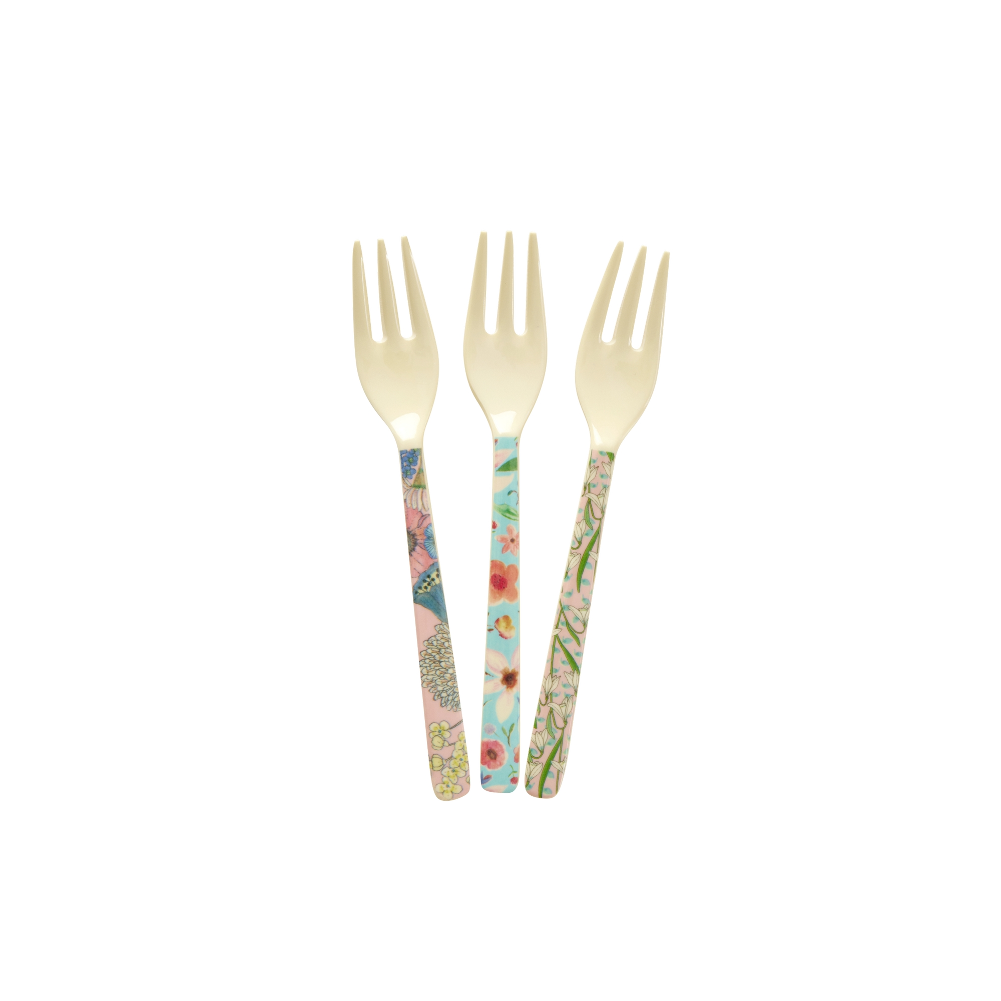 Rice Kuchengabel Melamingabel Flower Prints 6er Set