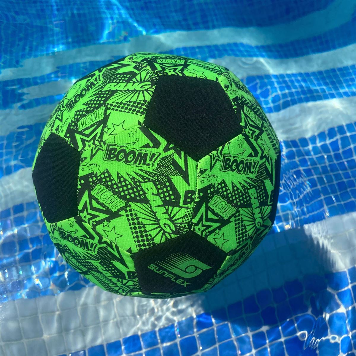 Sunflex Neopren Soccer Ball Fußball Größe 5 Funky Boom