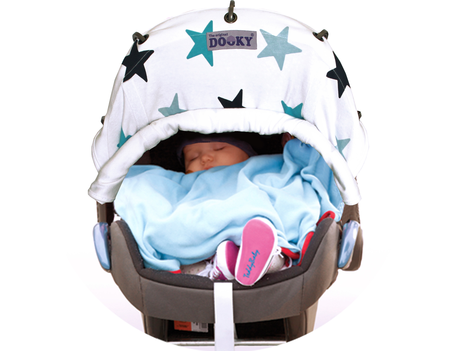 Dooky Sonnenblende in Stern Blau