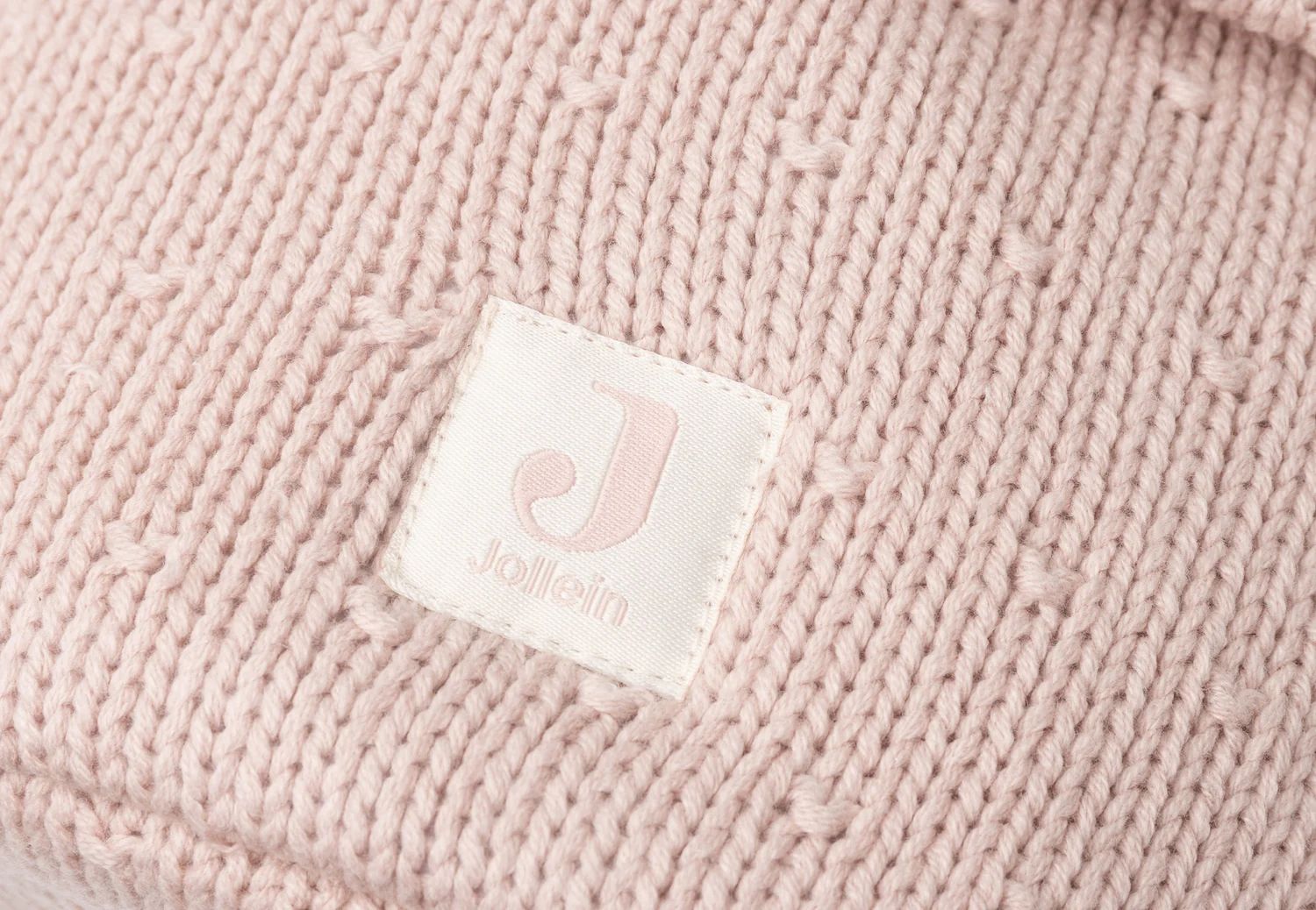 Jollein Pflegekörbchen Aufbewahrungskorb Sprinkle Knit Silk Rose