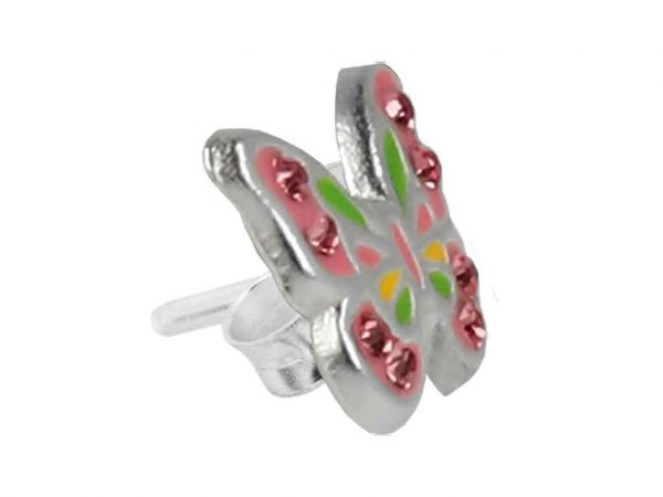 BB Klostermann Kinder Ohrstecker Ohrringe Silber mit Strass BB Klostermann Kinder Ohrstecker Ohrringe Silber mit Strass