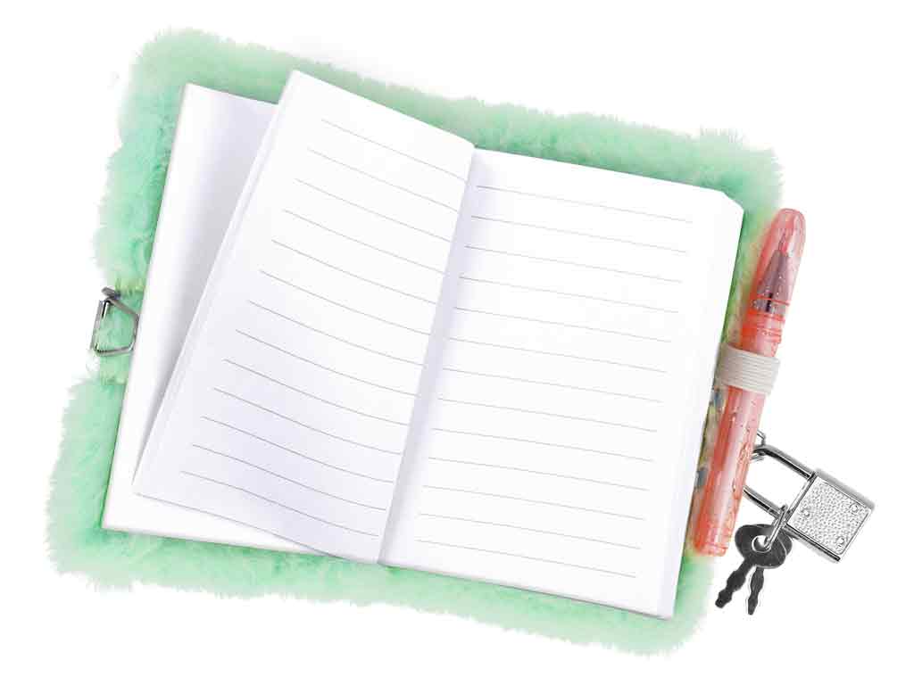 BB Klostermann Tagebuch cute secrets sortiert