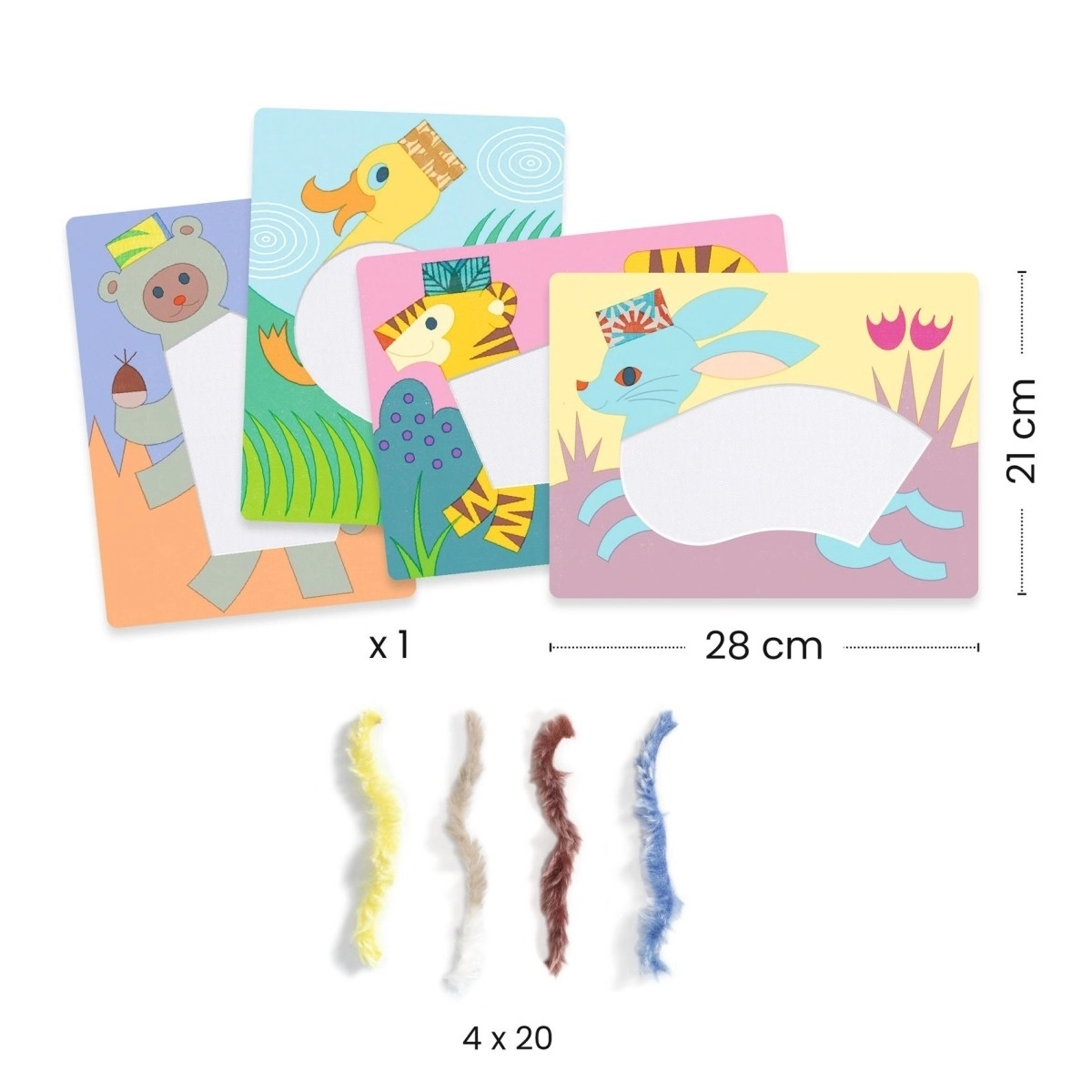 Djeco Bastelpackung Mit Hut 3-6 Jahre