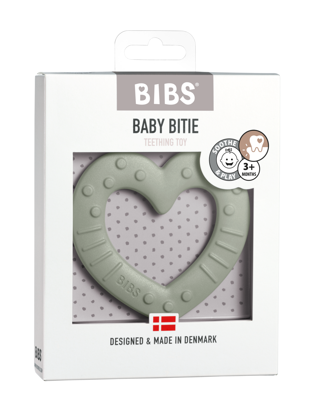 Kopie von BIBS Baby Beißring - Baby Star ivory creme #1