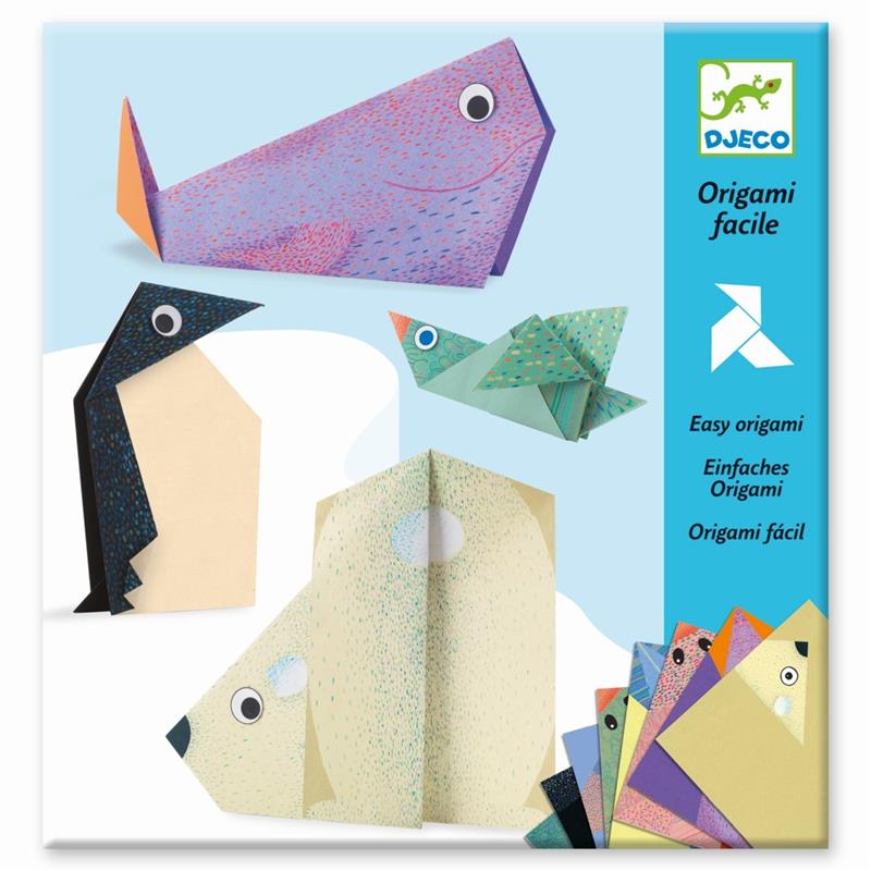 Djeco Origami Polartiere Bastelset Djeco Origami Polartiere Bastelset