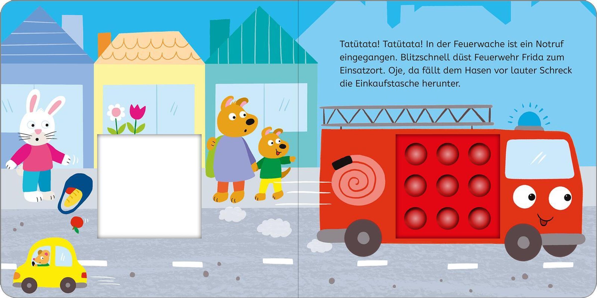 Mein erstes Pop it Buch Feuerwehr Frida