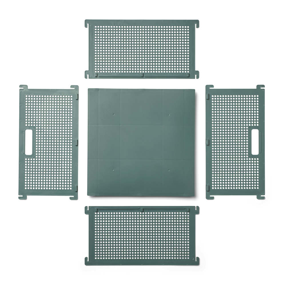 Liewood Dirch Stroage Box Aufbewahrungsbox Whale Blue M