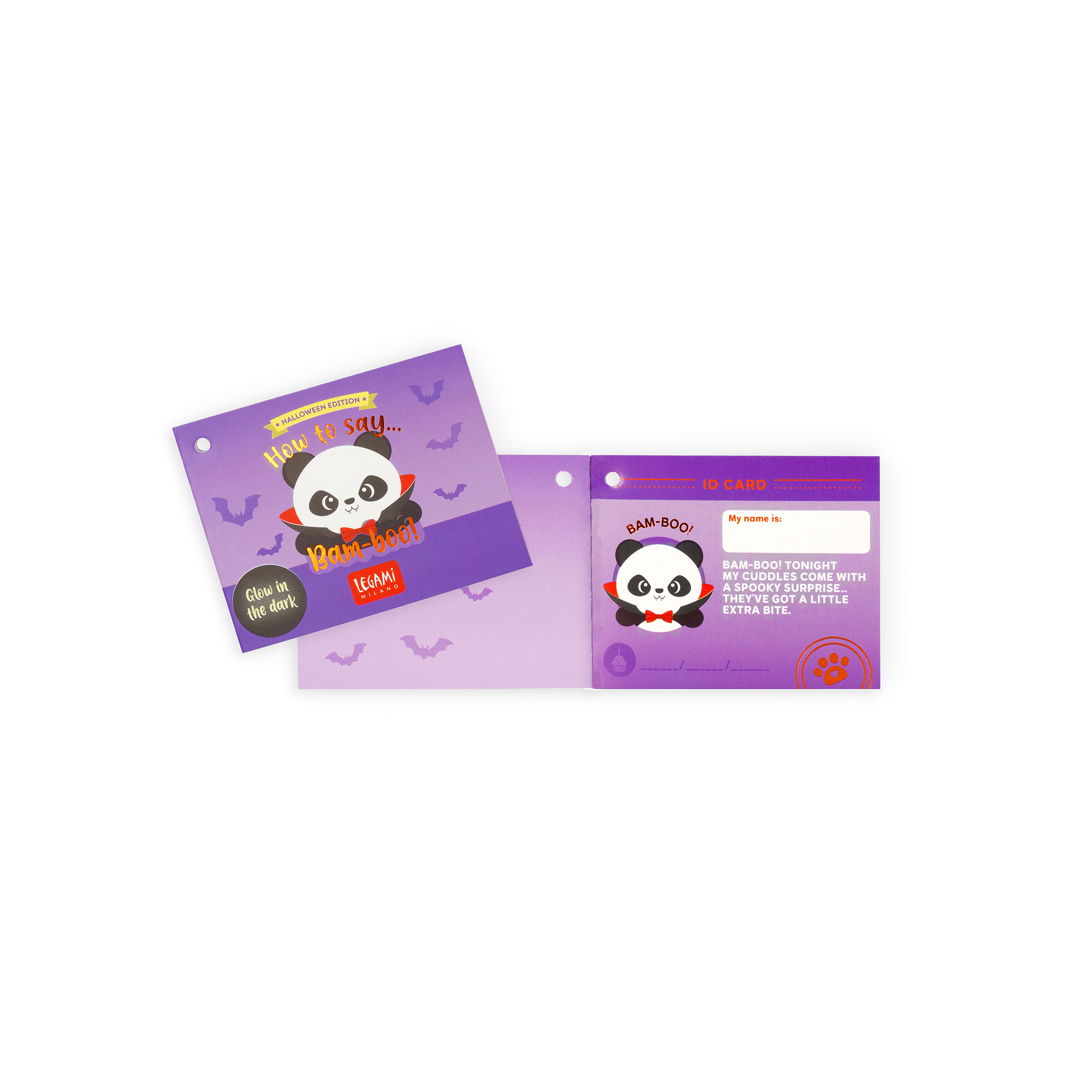Legami Plüschtier Kuscheltier Super Soft Panda Bam Boo