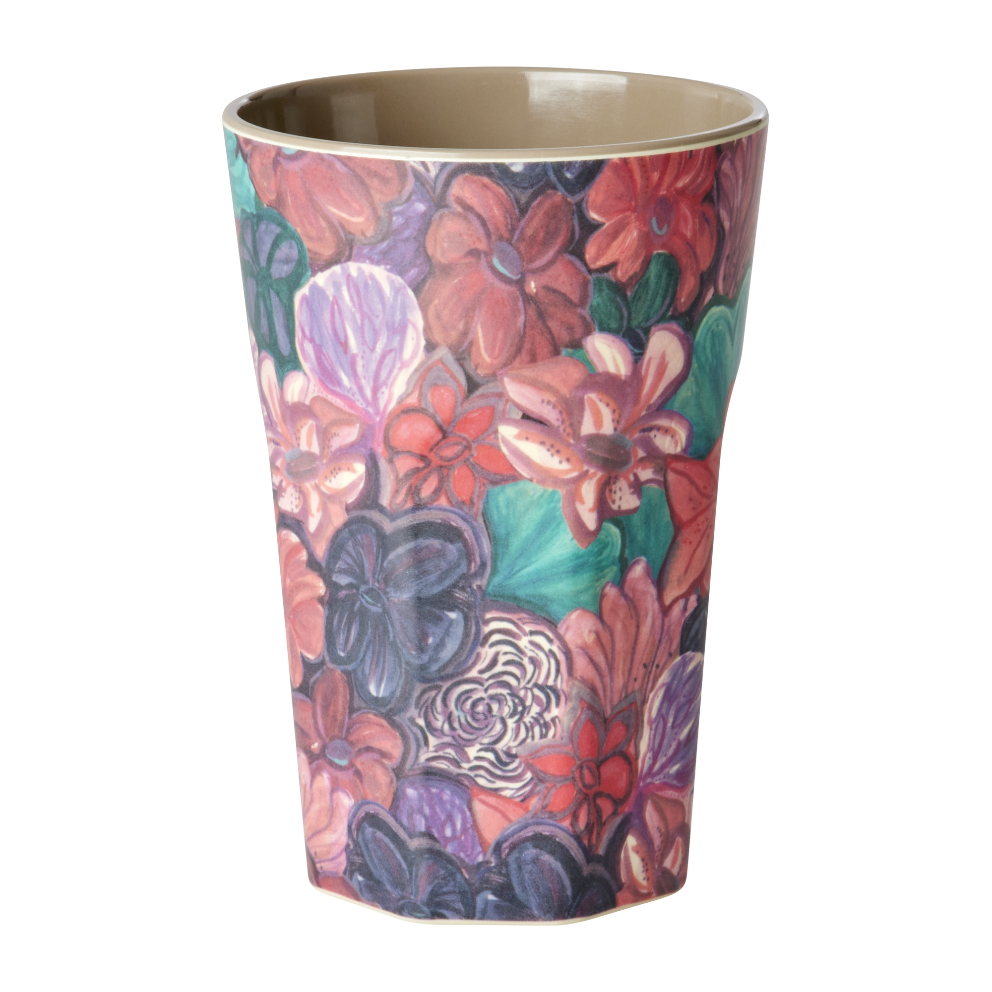 Elfenstall Rice Becher mit Wunsch-Namen personalisiert Large Forest Flower