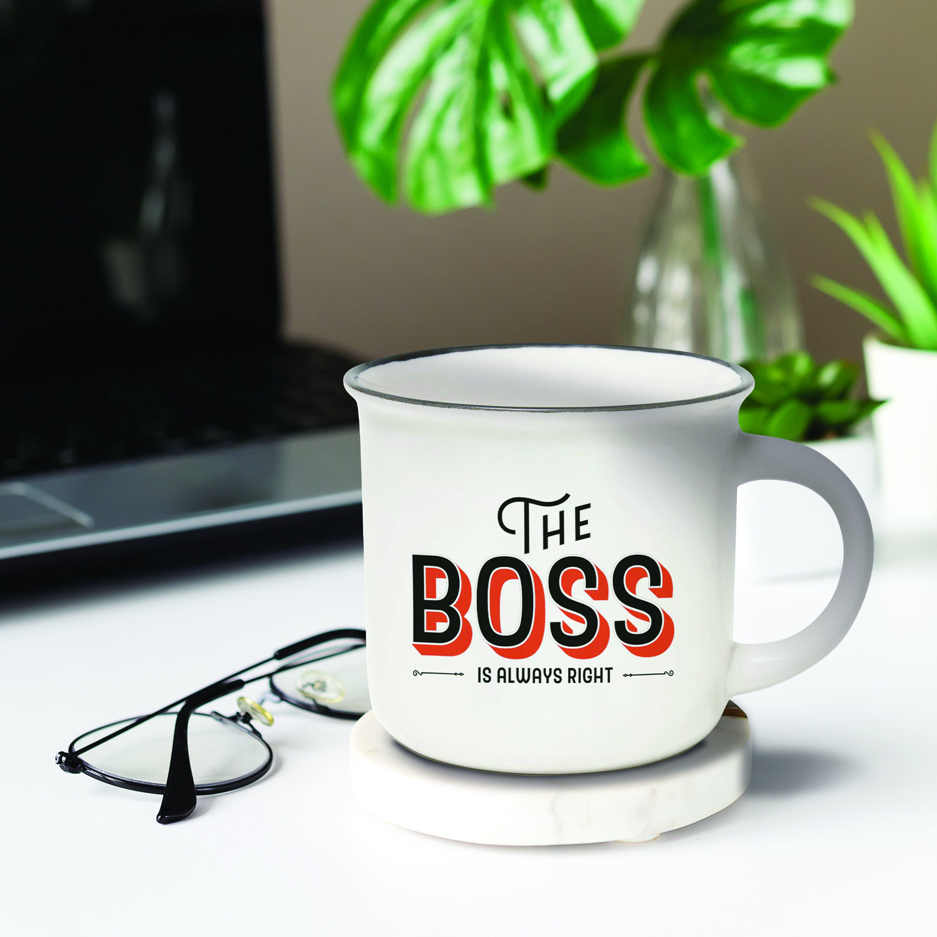 Legami Porzellantasse Trinkbecher Cu-Puccino Boss