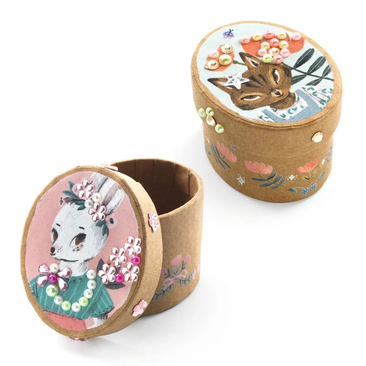 Djeco DIY 5 Mini-Schachteln Bastelset Djeco DIY 5 Mini-Schachteln Bastelset