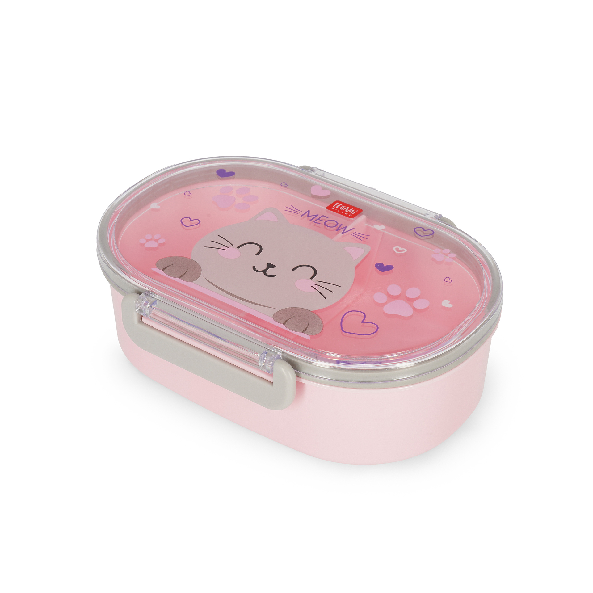 Legami Lunchbox Snackbox - Snack & Go - Kitty Katze