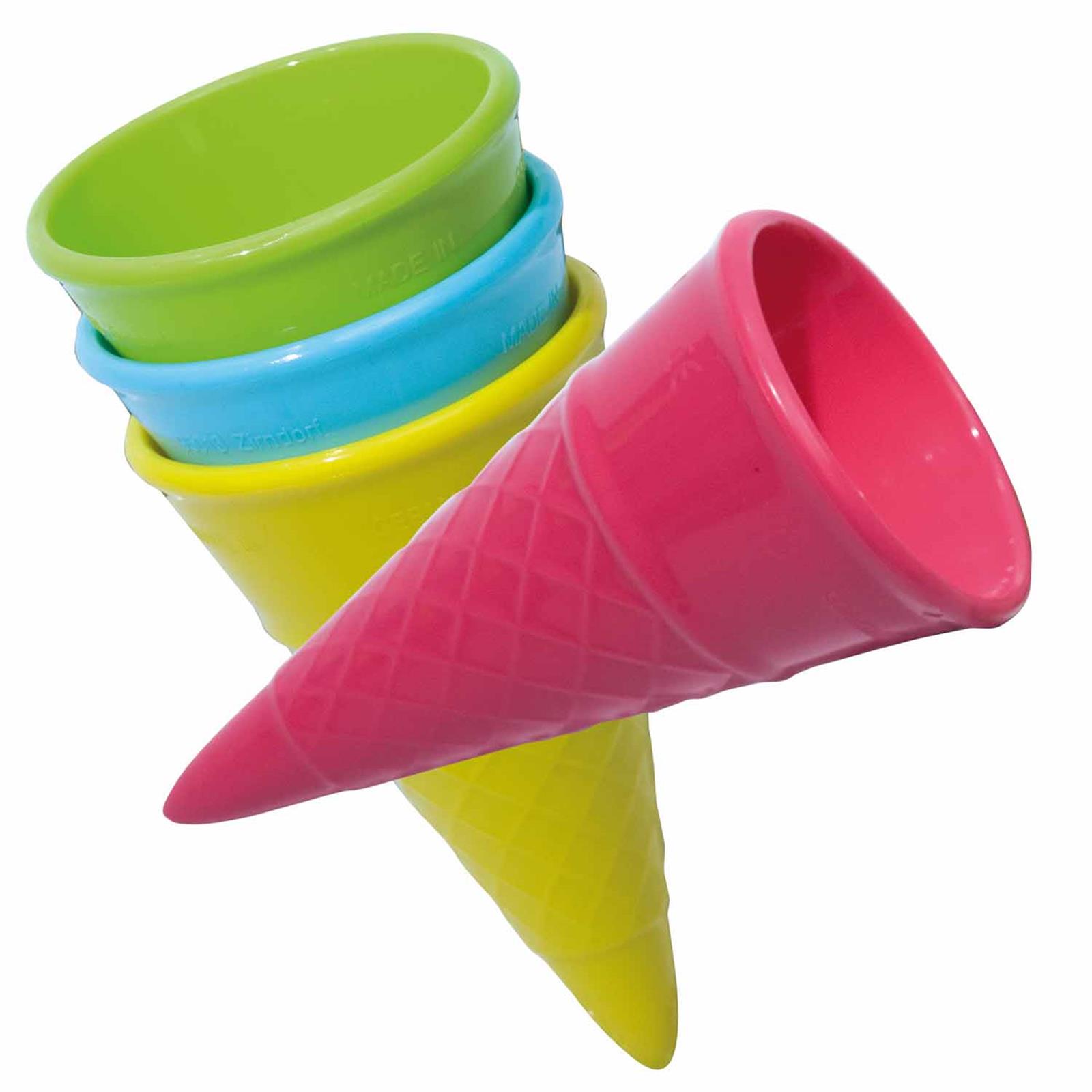 Spielstabil Sandförmchen Eistüte fashion Sandkastenspielzeug