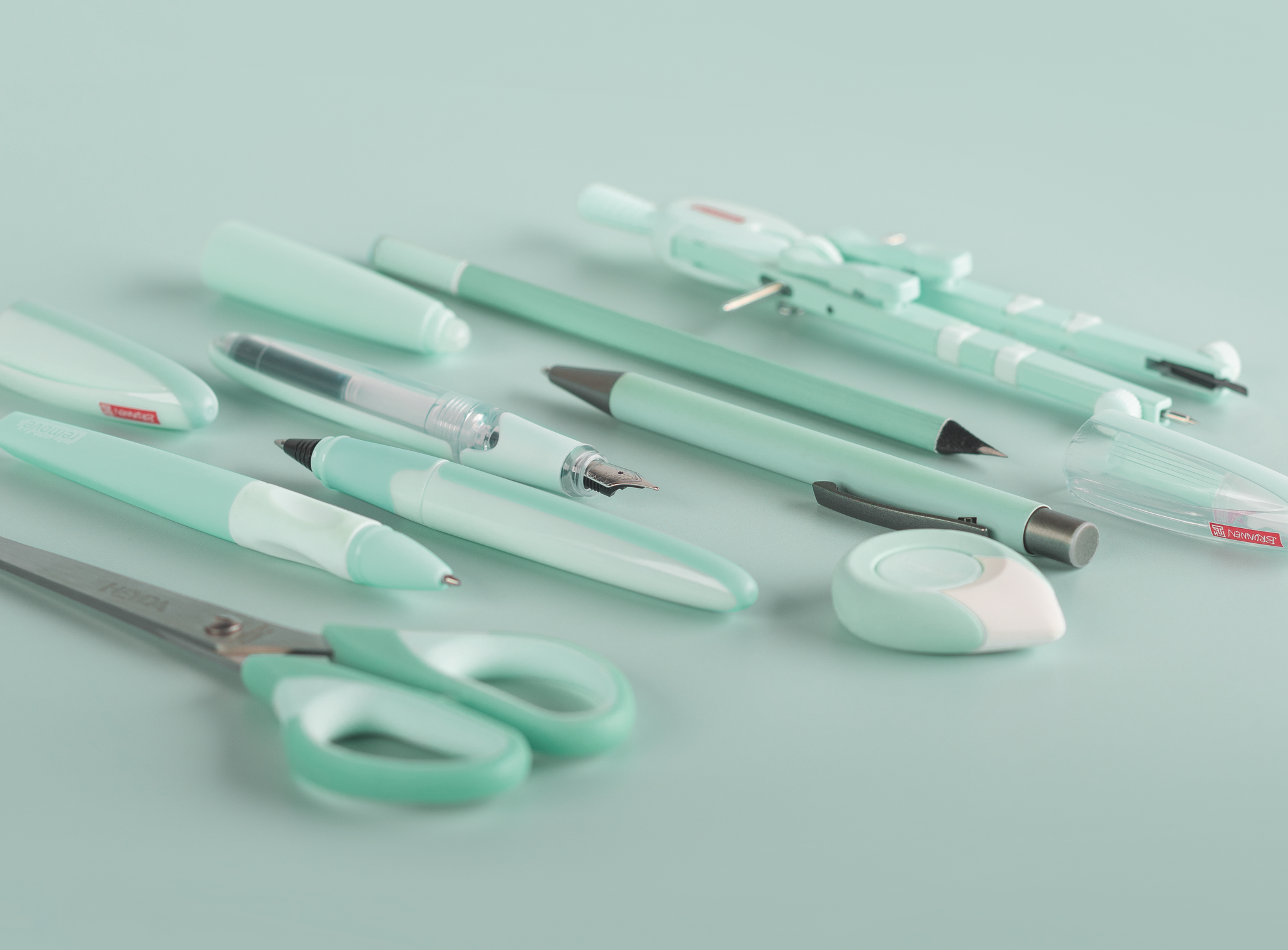 Brunnen Dreikant Bleistift Colour Code HB mint