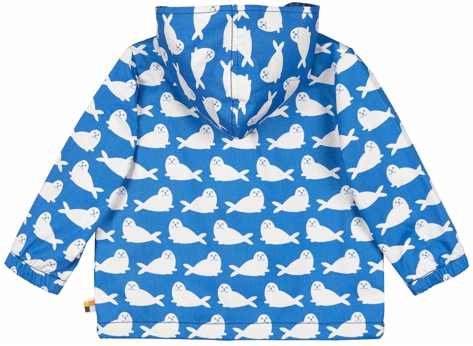 Loud + Proud Wasserabweisende Jacke Cobald Robbe Seehund 62/68