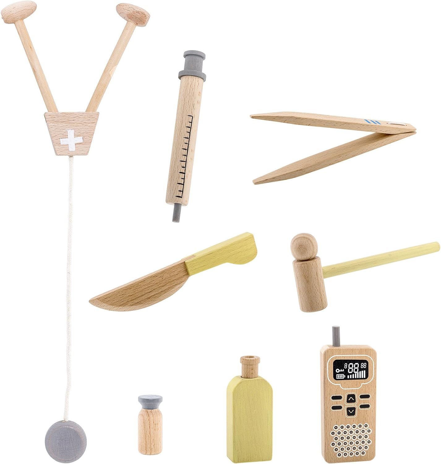 Bloomingville Arztkoffer Doktor Spielset aus Holz