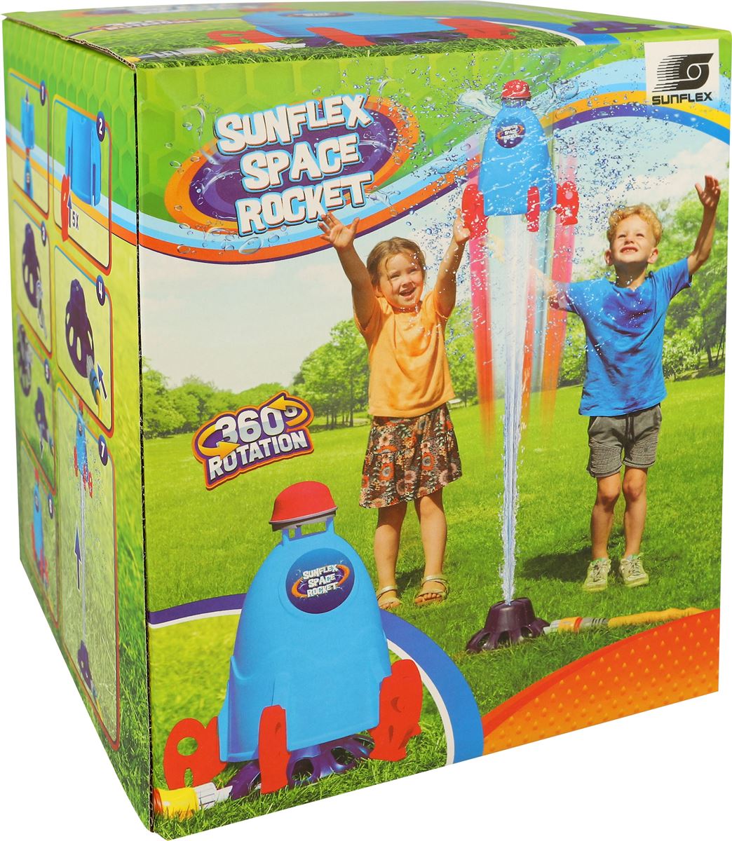 Sunflex Space Rocket Wassersprinkler Sunflex Space Rocket Wassersprinkler