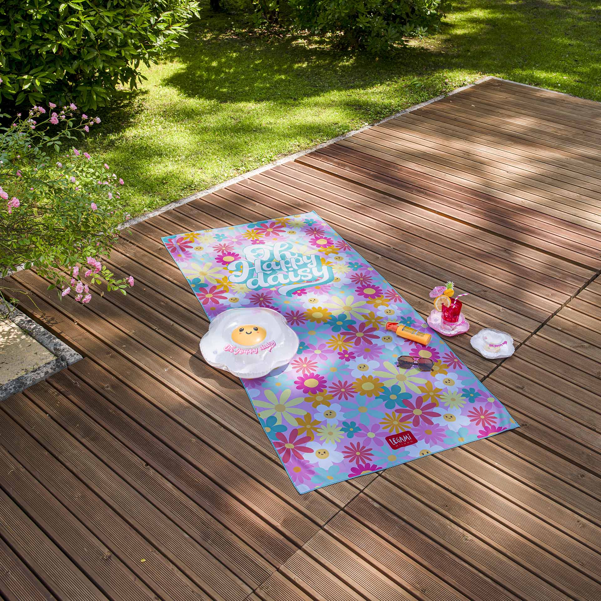 Legami Strandtuch Beach Towel Daisy Blumen