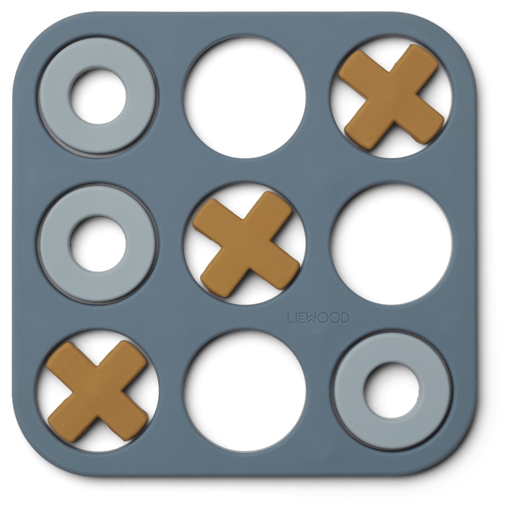 Liewood Kelsey tic tac toe Spiel Blue Multi Mix Liewood Kelsey tic tac toe Spiel Blue Multi Mix