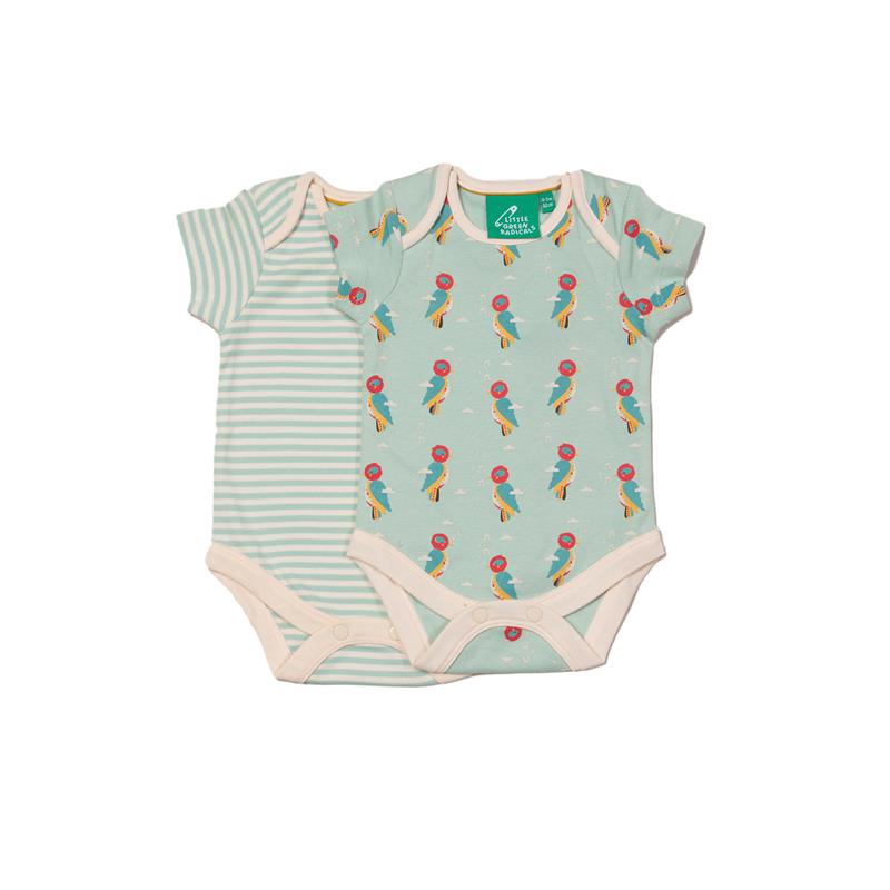 Little Green Radicals Little Woodpecker Baby Body Set 3-6 Monate 68