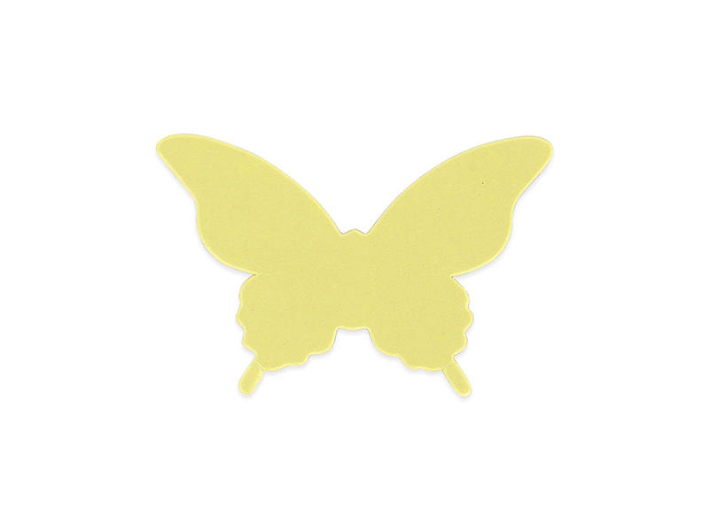 Elfenstall 3D Papier Wandsticker Schmetterling 20 Stück Farbe Creme