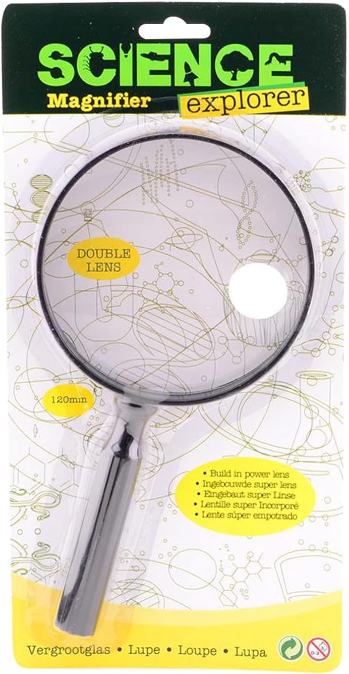 B-Ware Johntoy 29580 Science Explorer Lupe mit doppelter Linse