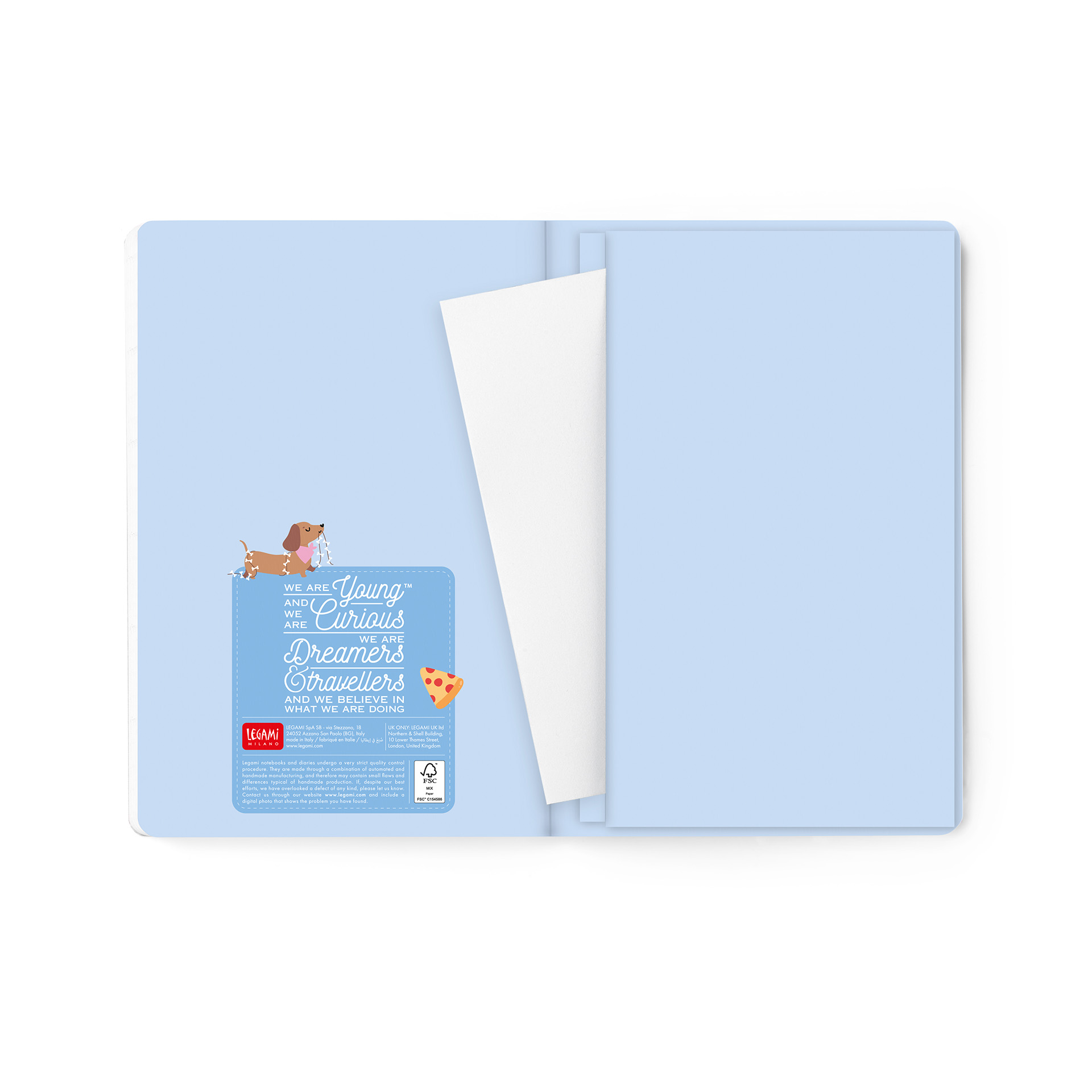 Legami Kalender Wochenplaner für 12 Monate Medium 2027 Dog