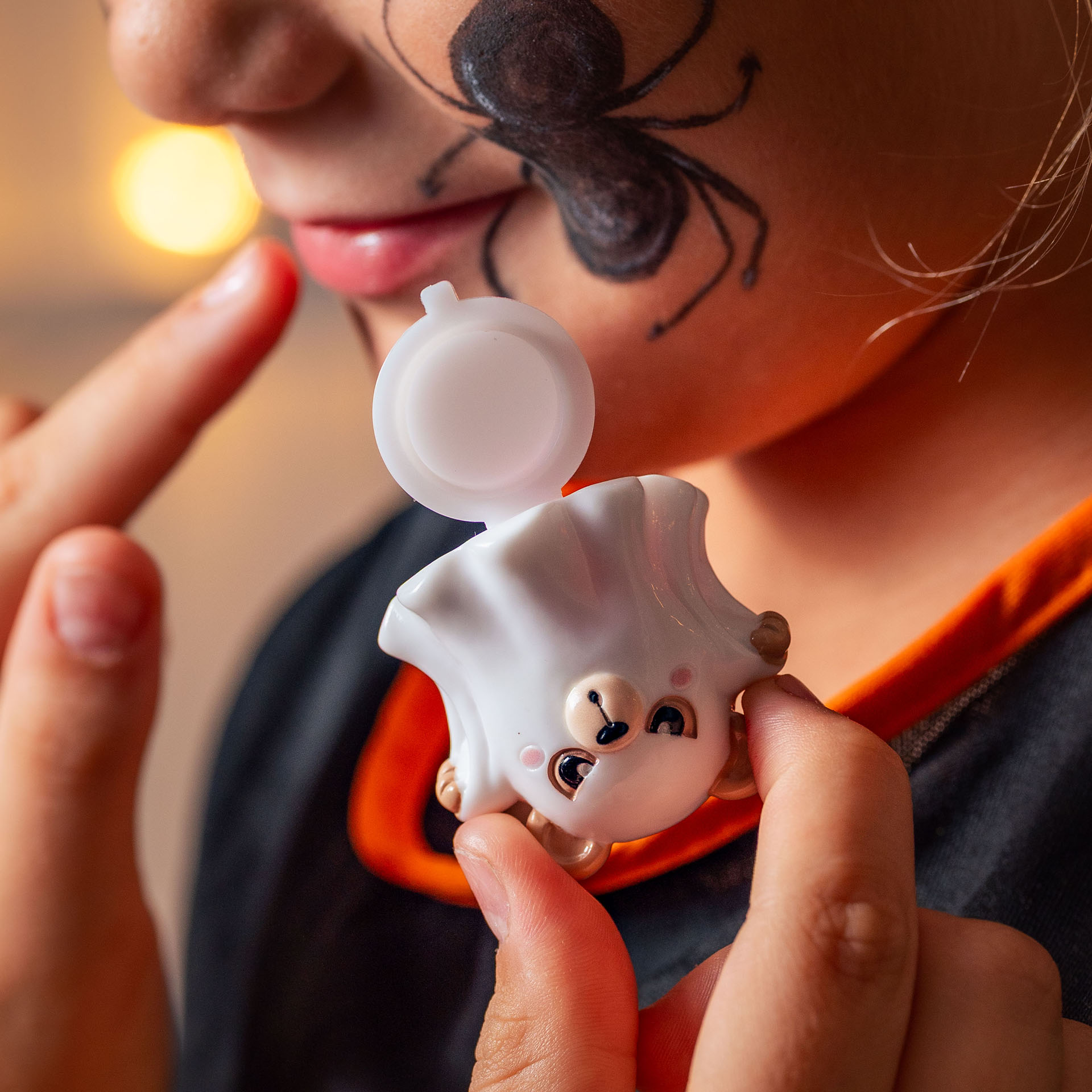 Legami Lipgloss Magic Kiss Teddy Ghost