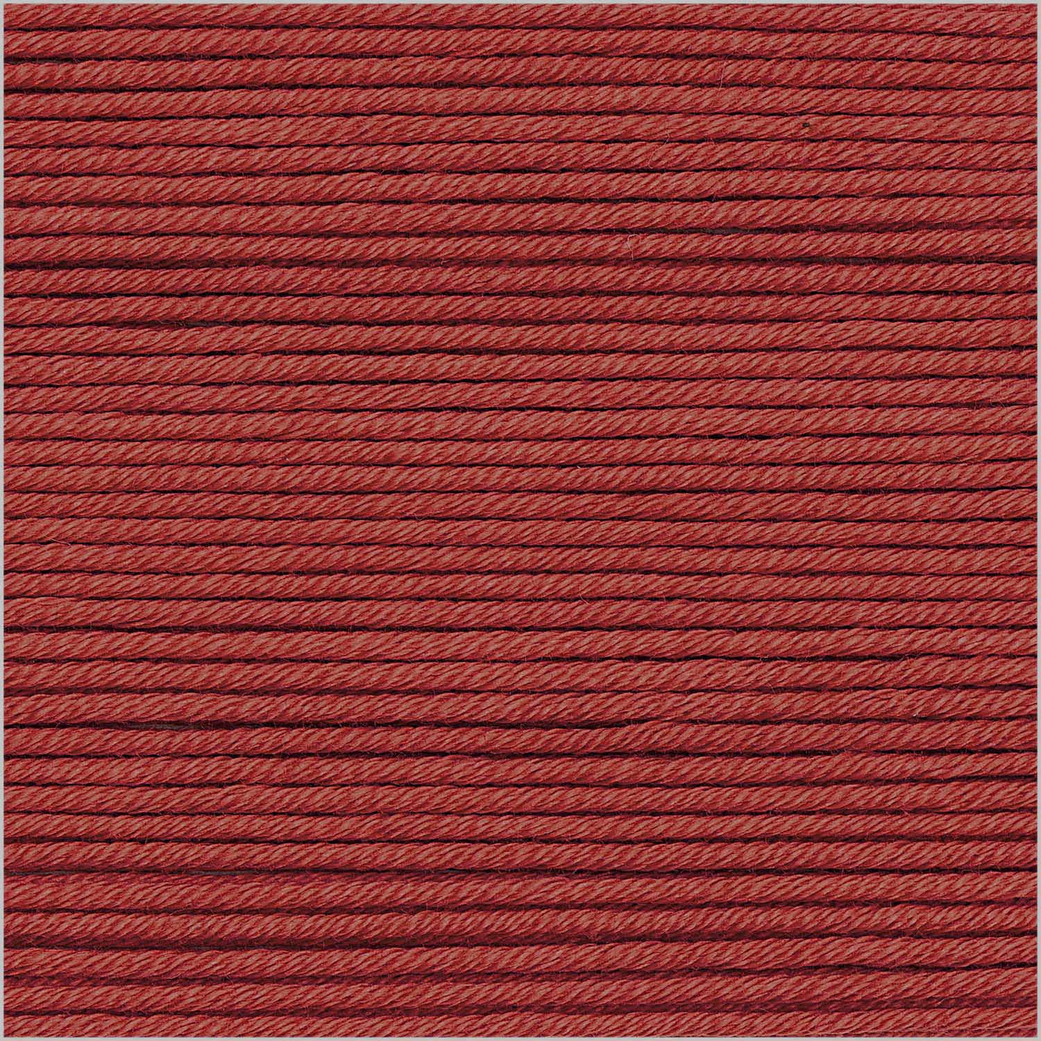 Rico Design Essentials Cotton dk Wolle 50g Farbe 77 Dunkelrot