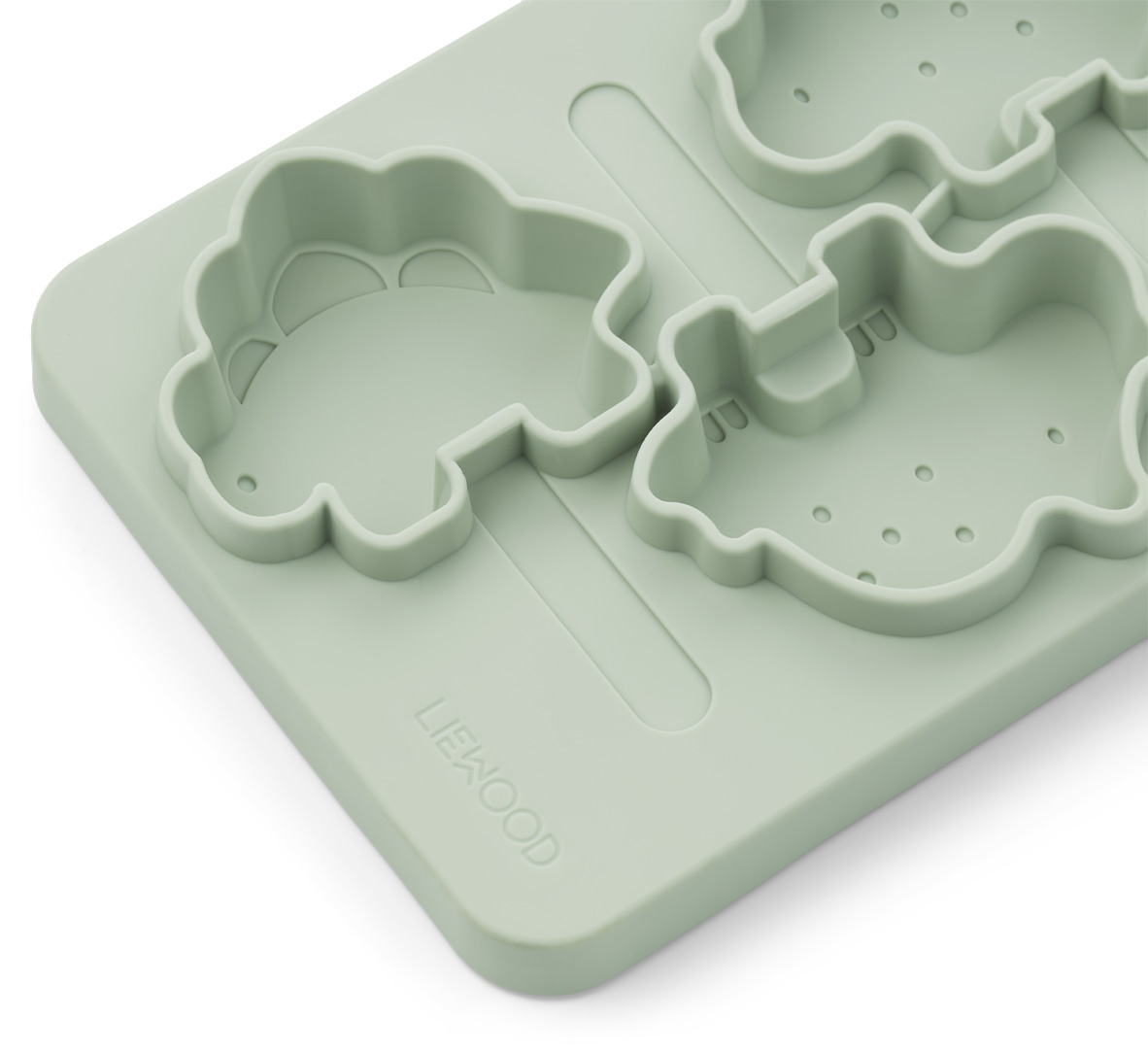 Liewood Eis Formen aus Silikon Manfred Dinos mint, 2er Set Liewood Eis Formen aus Silikon Manfred Dinos mint, 2er Set