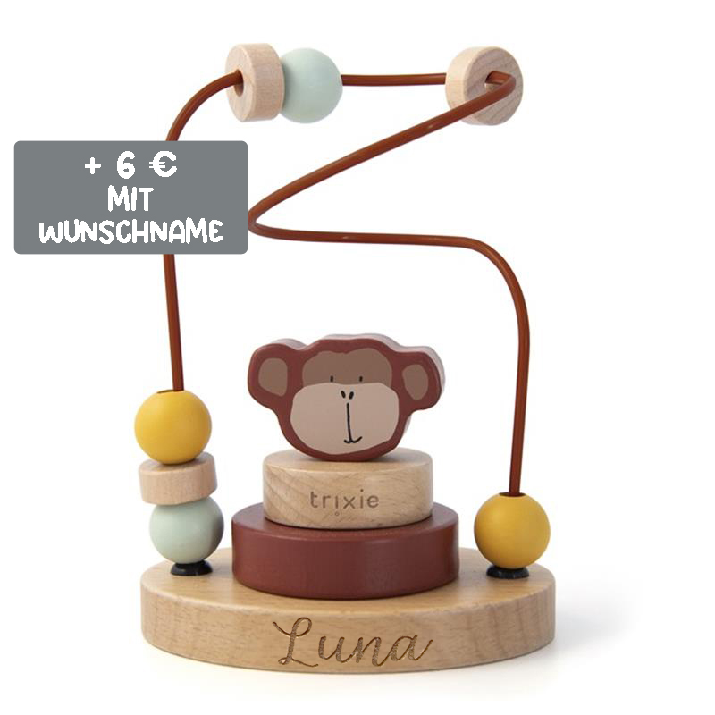 Trixie Baby Holz Motorikschleife Affe Mr. Monkey Trixie Baby Holz Motorikschleife Affe Mr. Monkey