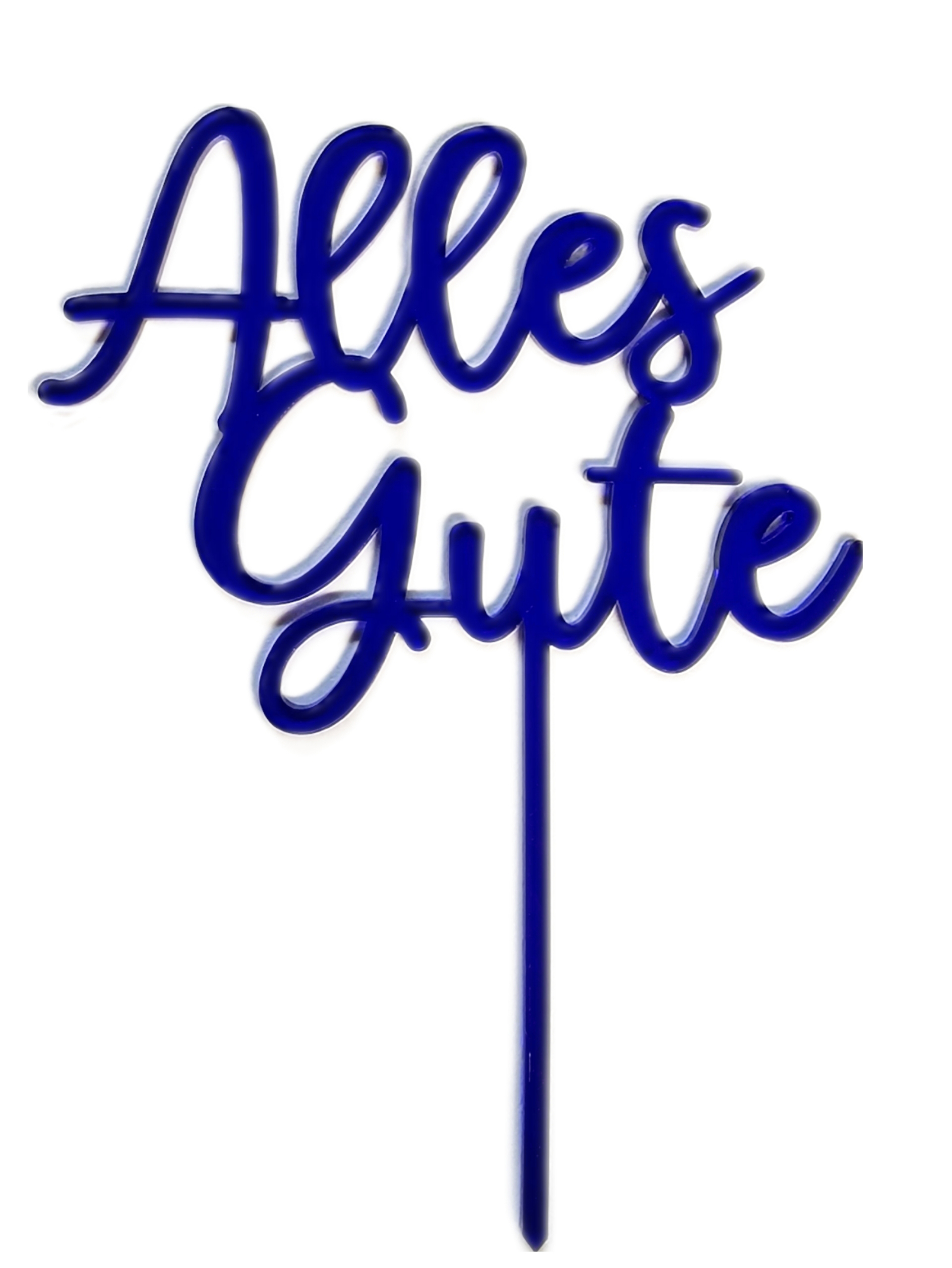 Kuchentopper aus Acryl Alles Gute Kuchentopper aus Acryl Alles Gute