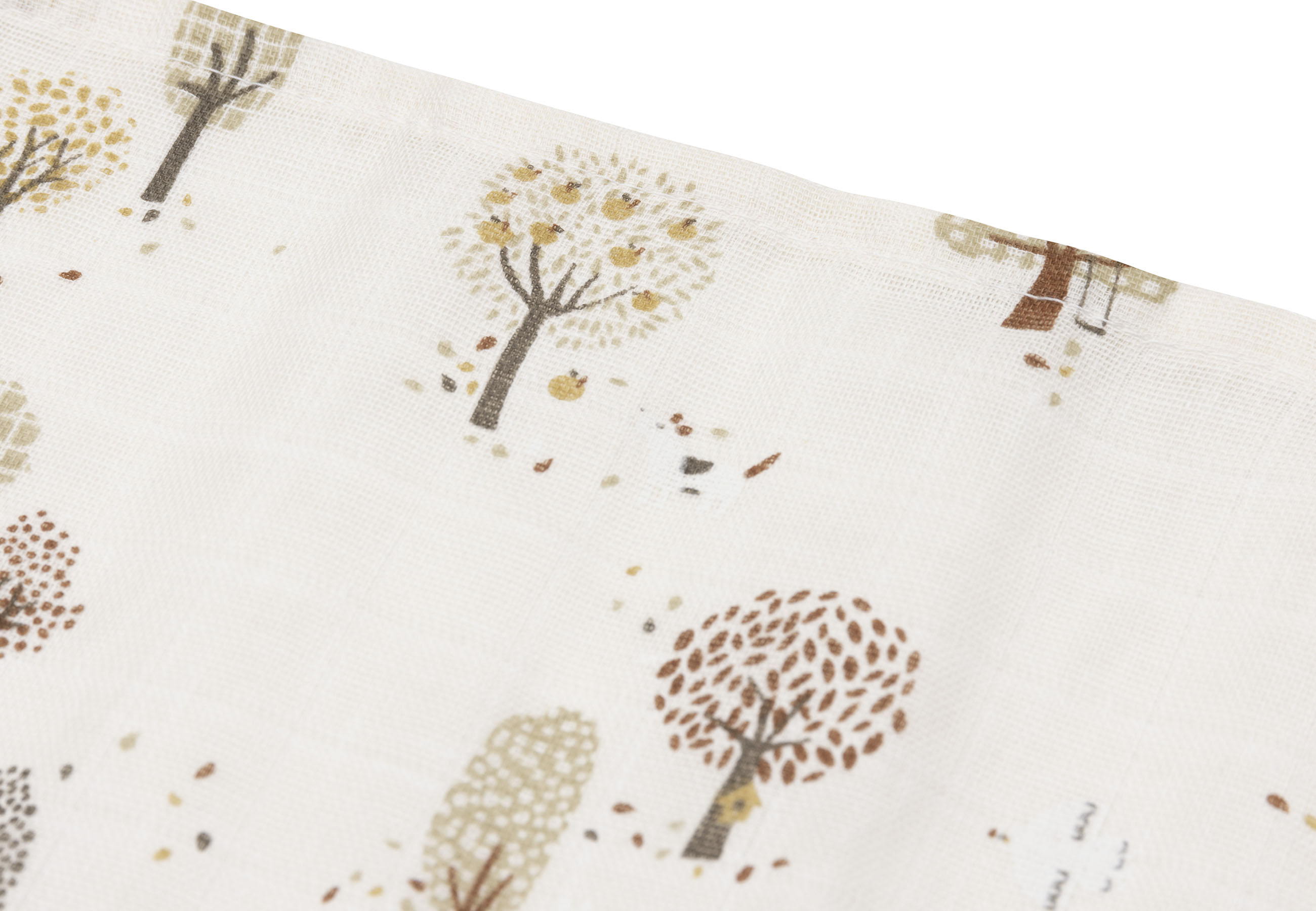 Jollein Spucktuch Hydrophil 70 x 70 cm Tiny Park 3er Pack