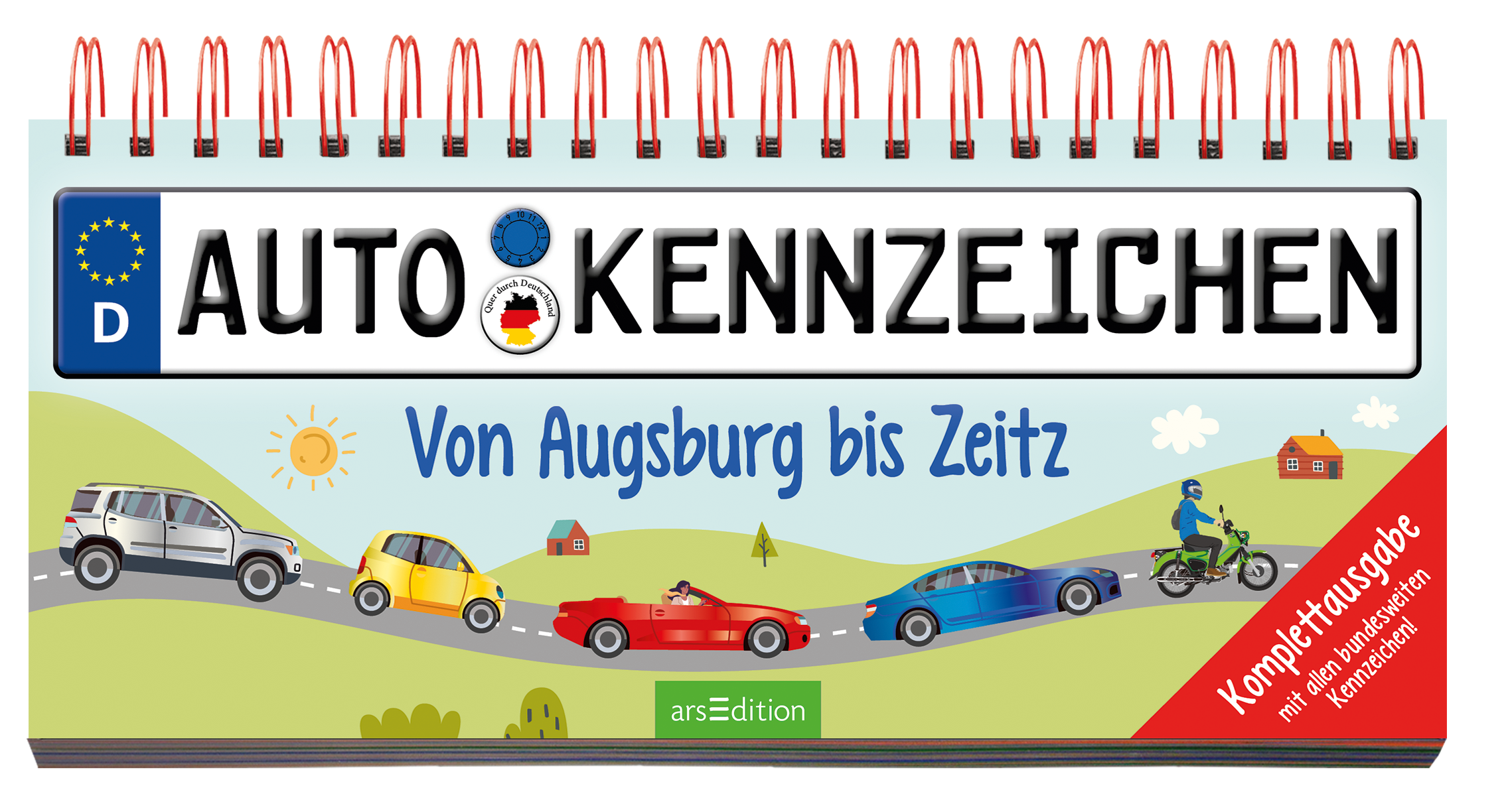 Autokennzeichen Von Augsburg bis Zeitz ab 6 Jahren