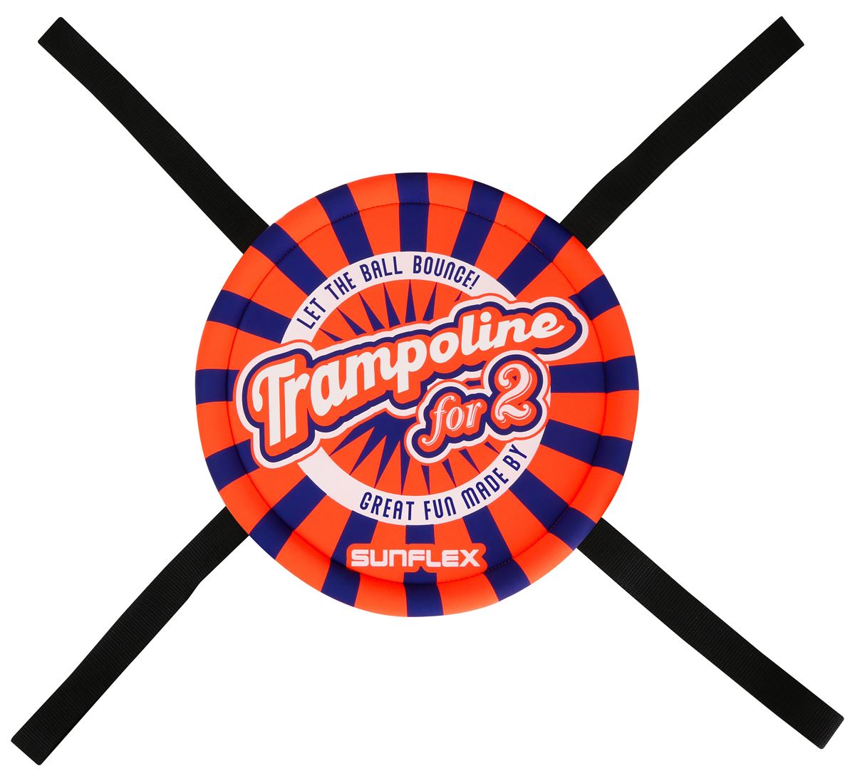 Sunflex Trampoline for 2 Outdoorspiel Orange Sunflex Trampoline for 2 Outdoorspiel Orange