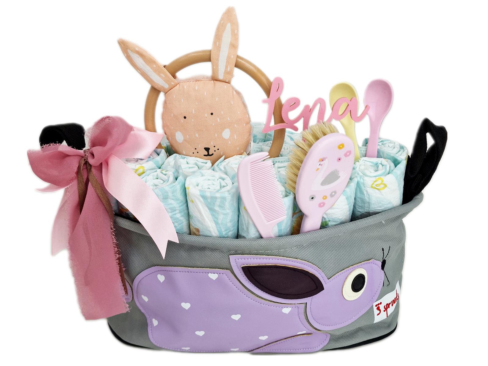 Elfenstall Windeltorte 3 Sprouts Kinderwagentasche Hase Elfenstall Windeltorte 3 Sprouts Kinderwagentasche Hase