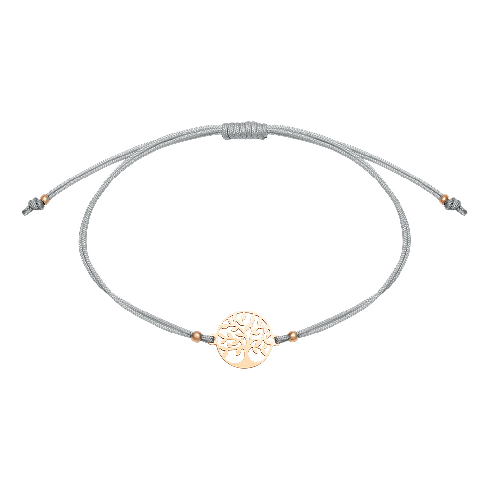Armband Tree of life Be Happy rosévergoldet Baum des Lebens